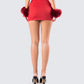 Carolina Red Mini Skirt