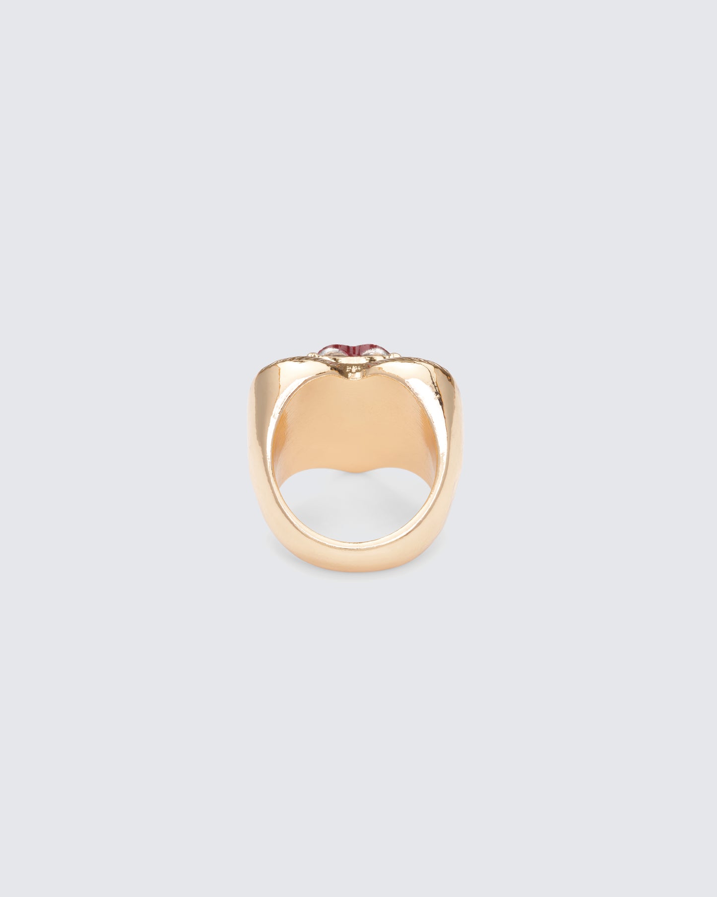Carolyn Gold Heart Ring