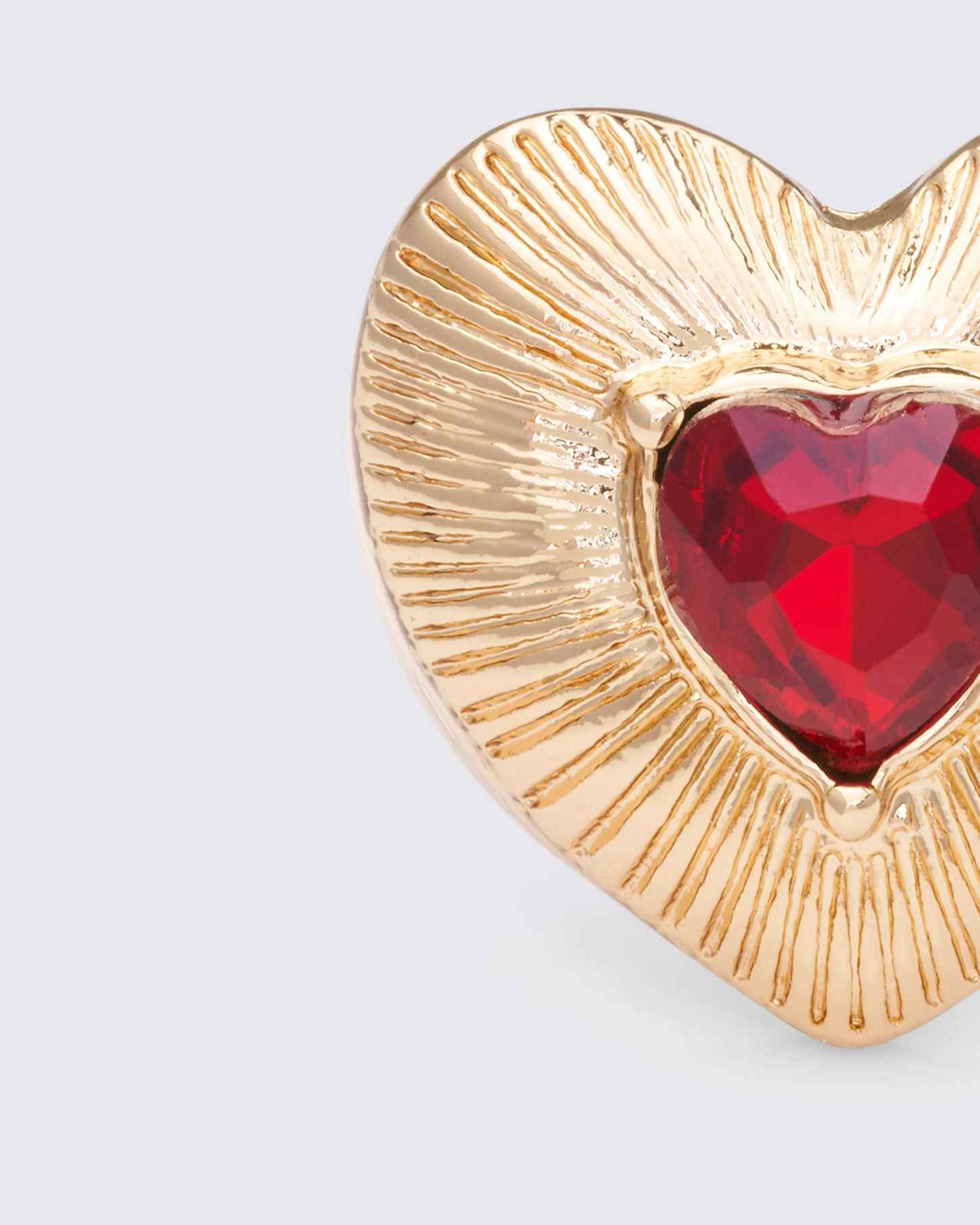 Carolyn Gold Heart Ring