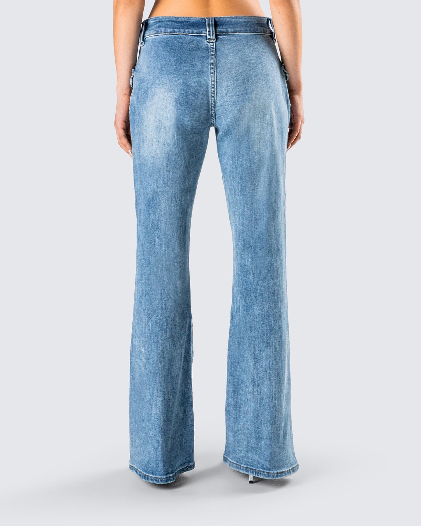 Christie Blue Mid Rise Jeans