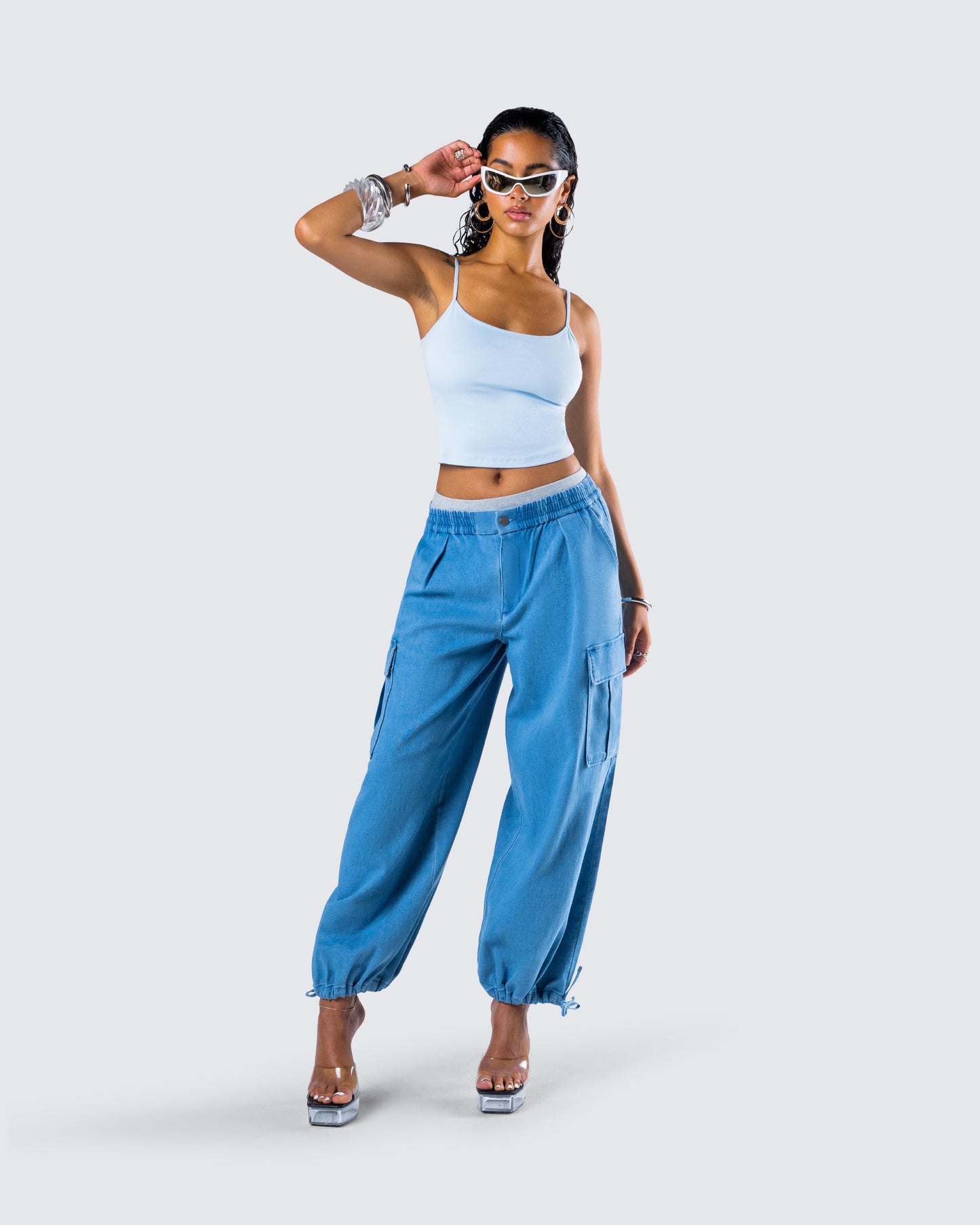 Darby Blue Denim Set