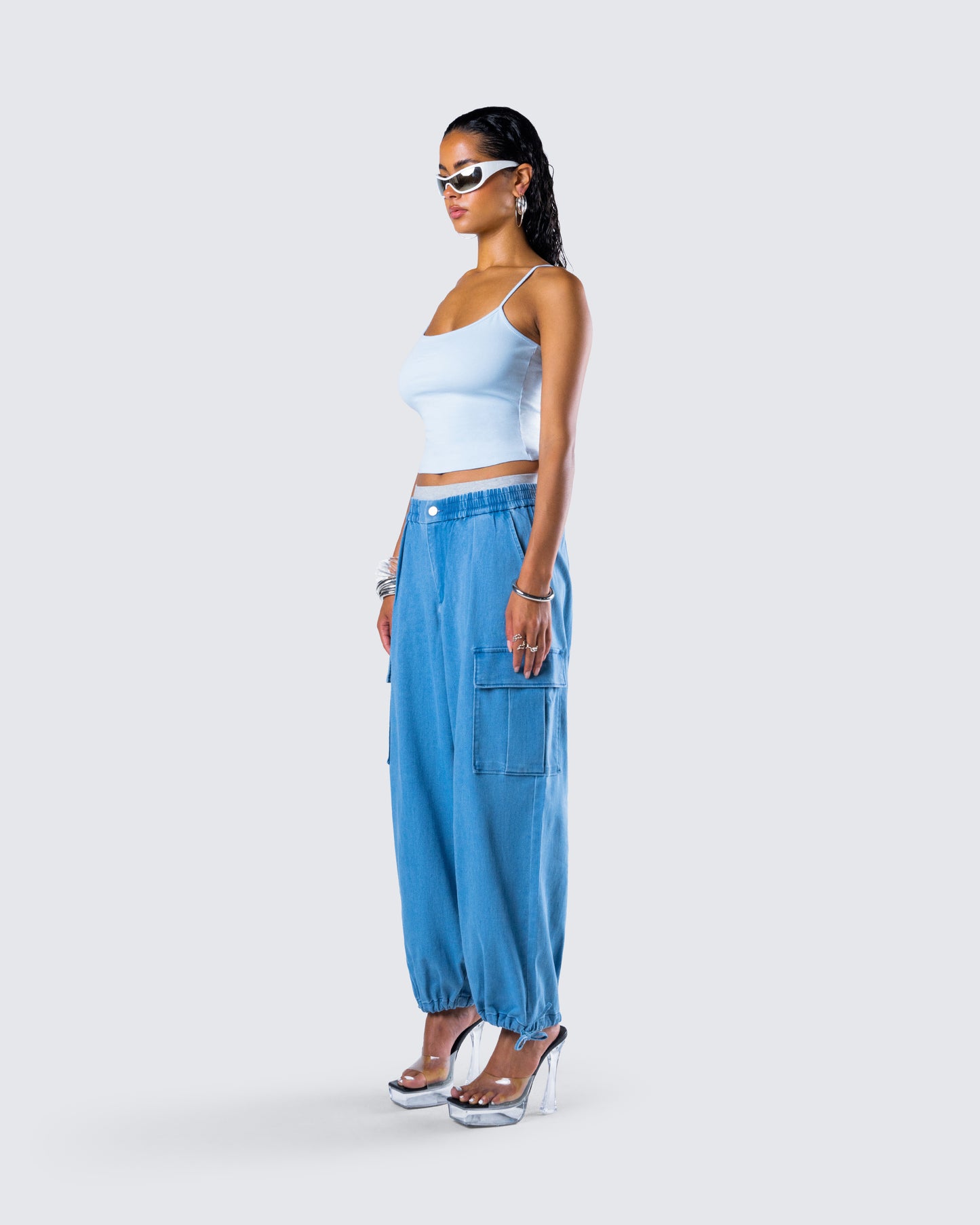 Darby Blue Denim Set