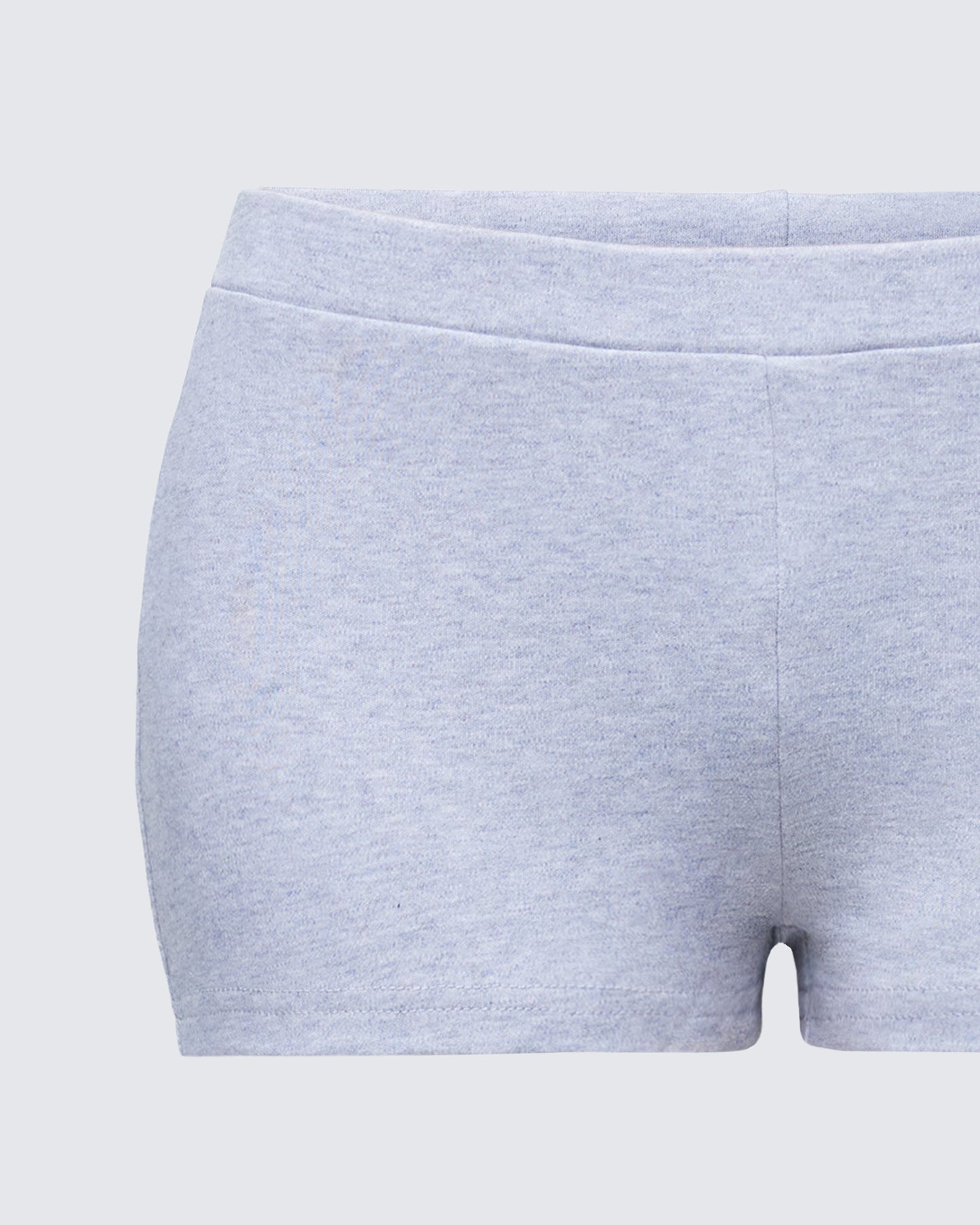 Darby Heather Grey Mini Short