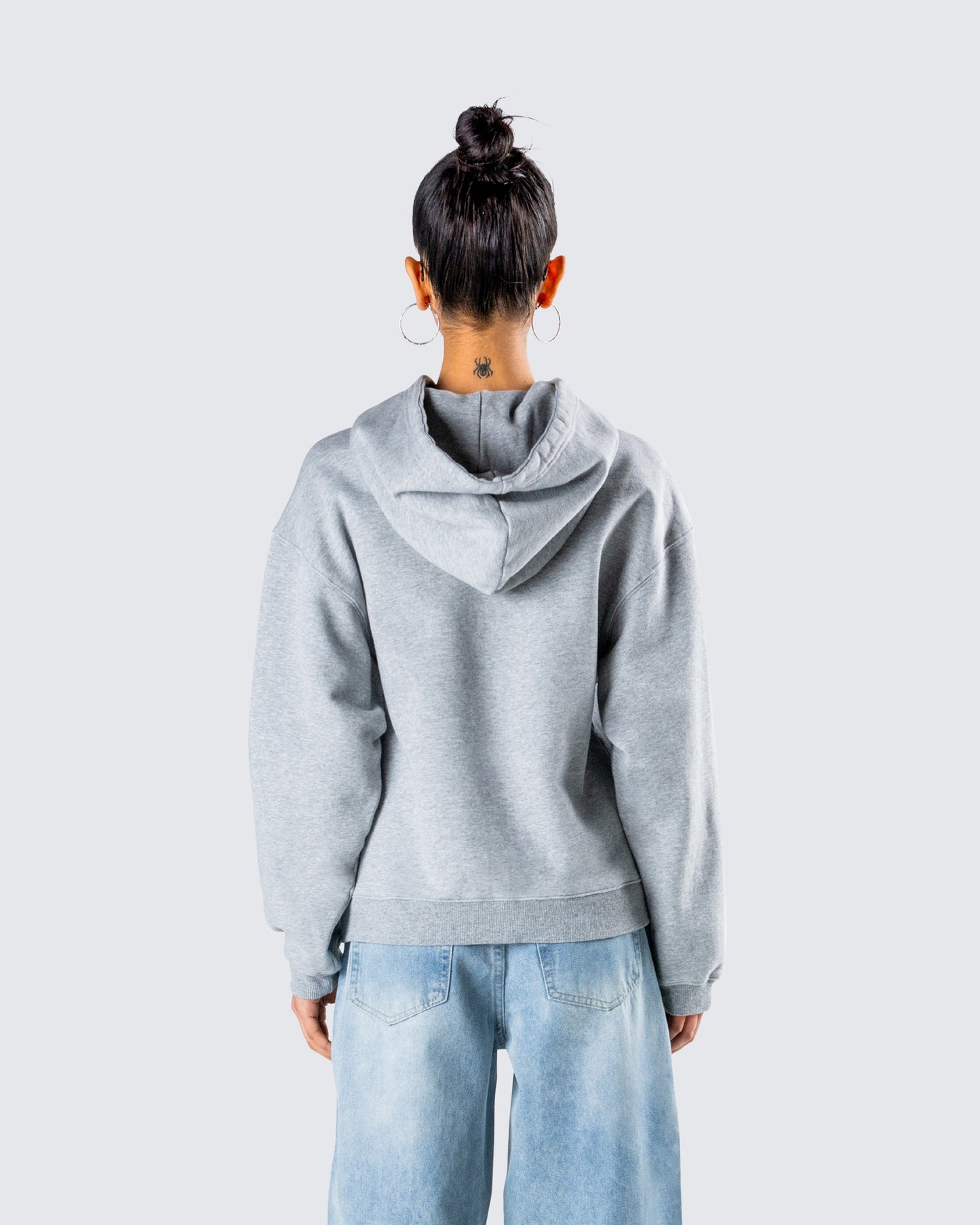 Delanie Grey Heather Fleece Hoodie