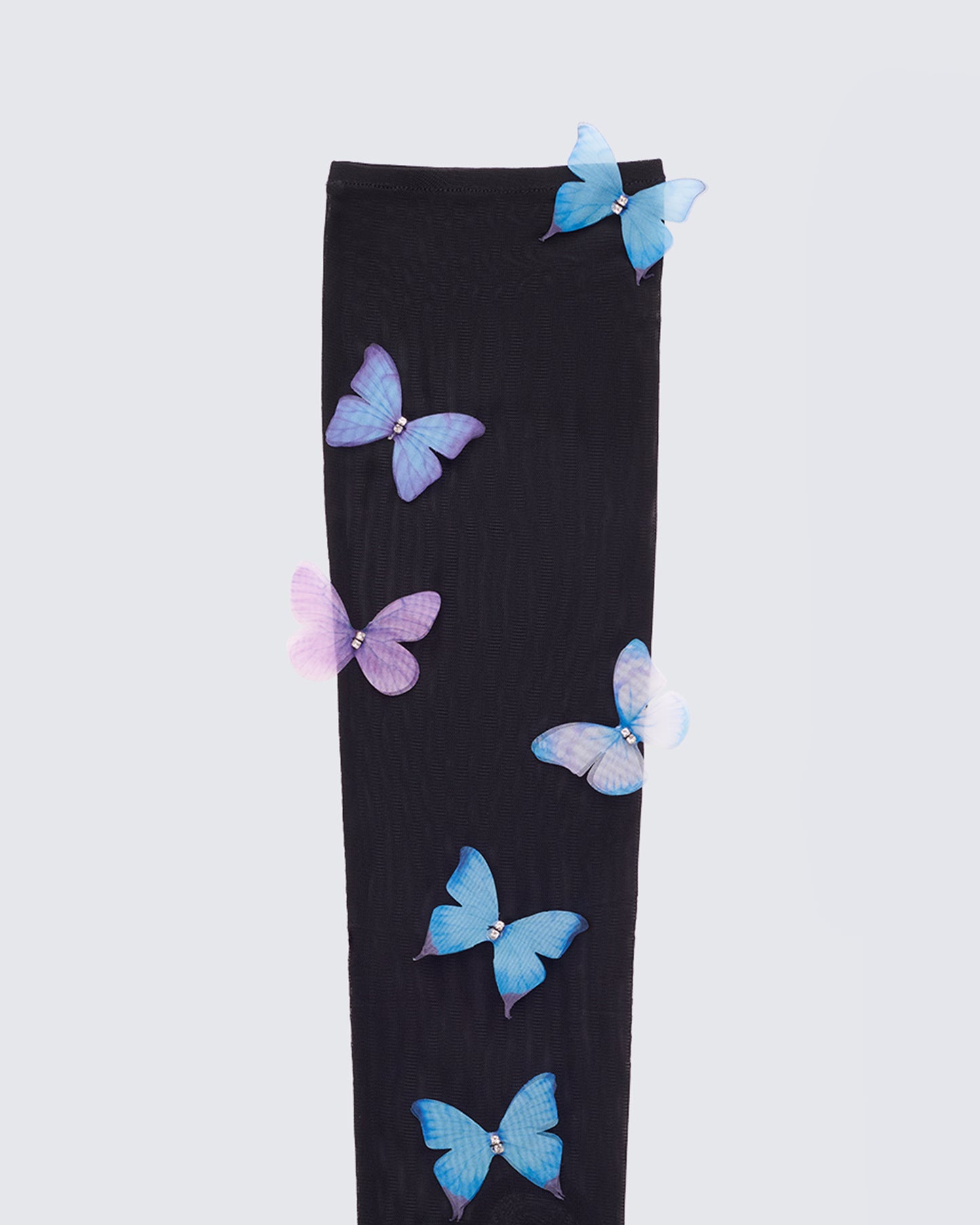 Delphi Black Mesh Butterfly Gloves