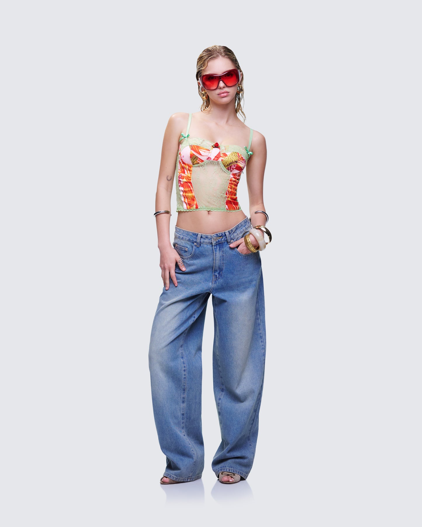 Devi Denim Set