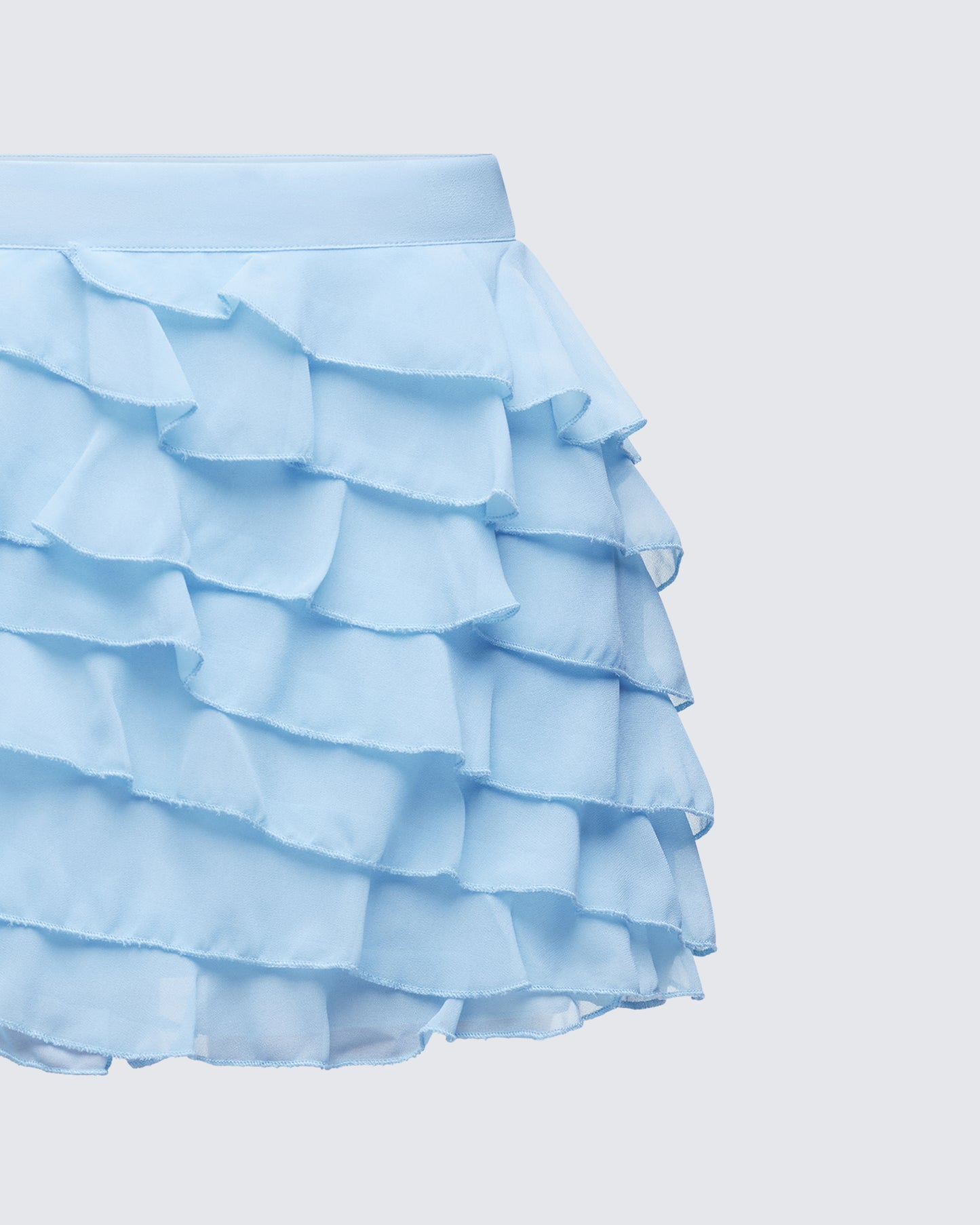 Women's blue matching set alternate angle – FINESSE