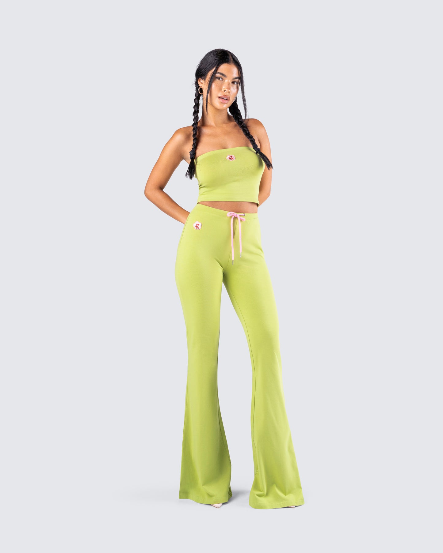 Emerson Green Flared Pant