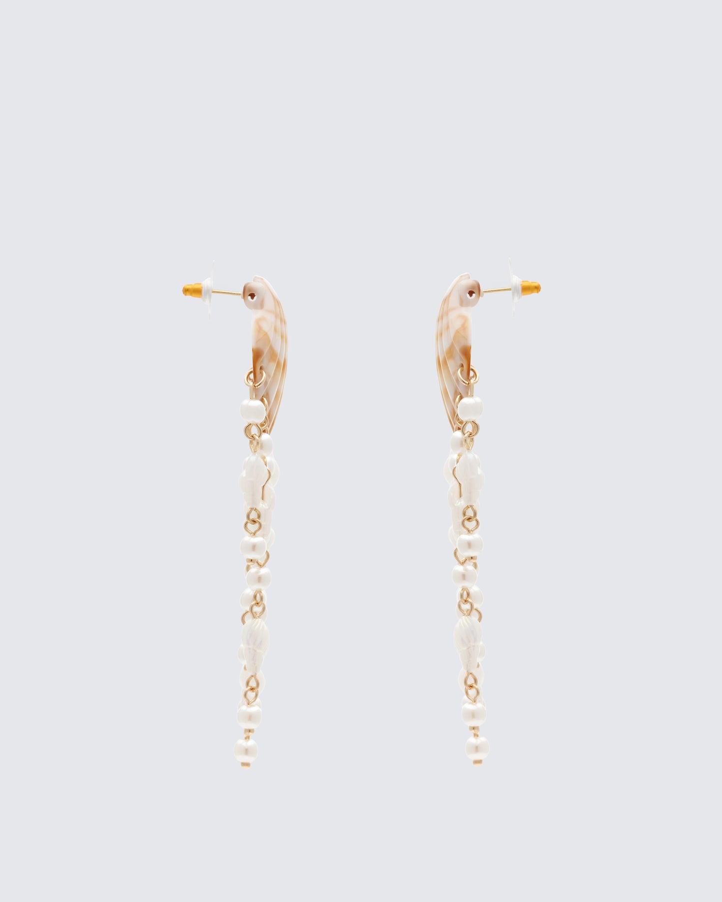Eugenia Ivory Shell Chandelier Earrings
