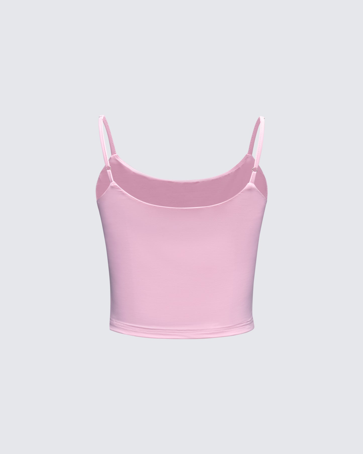 Elli Pink Printed Slogan Cami Top