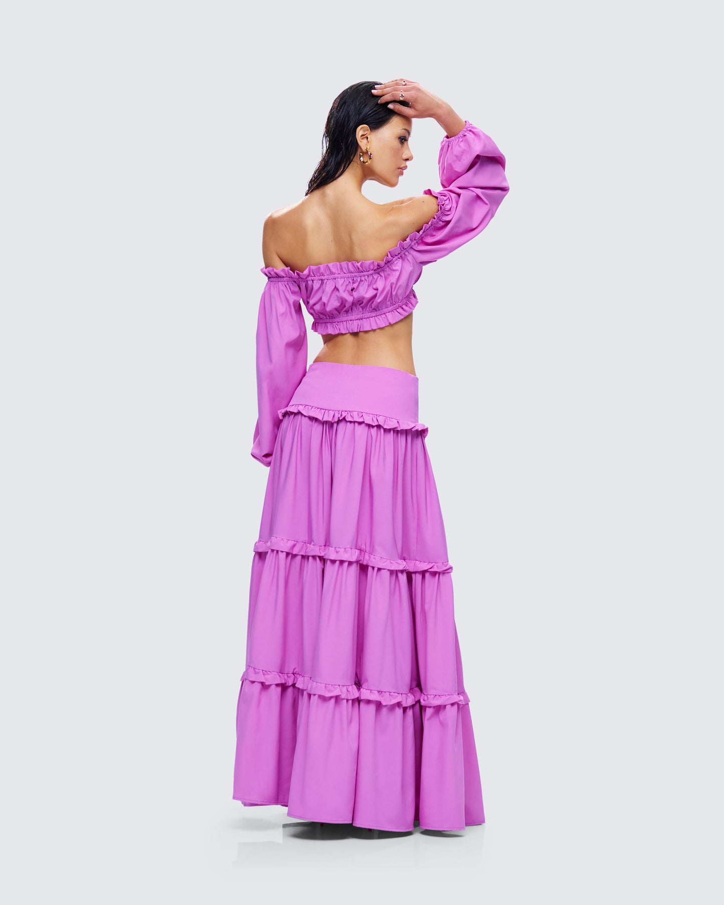 Fabiana Lilac Maxi Set