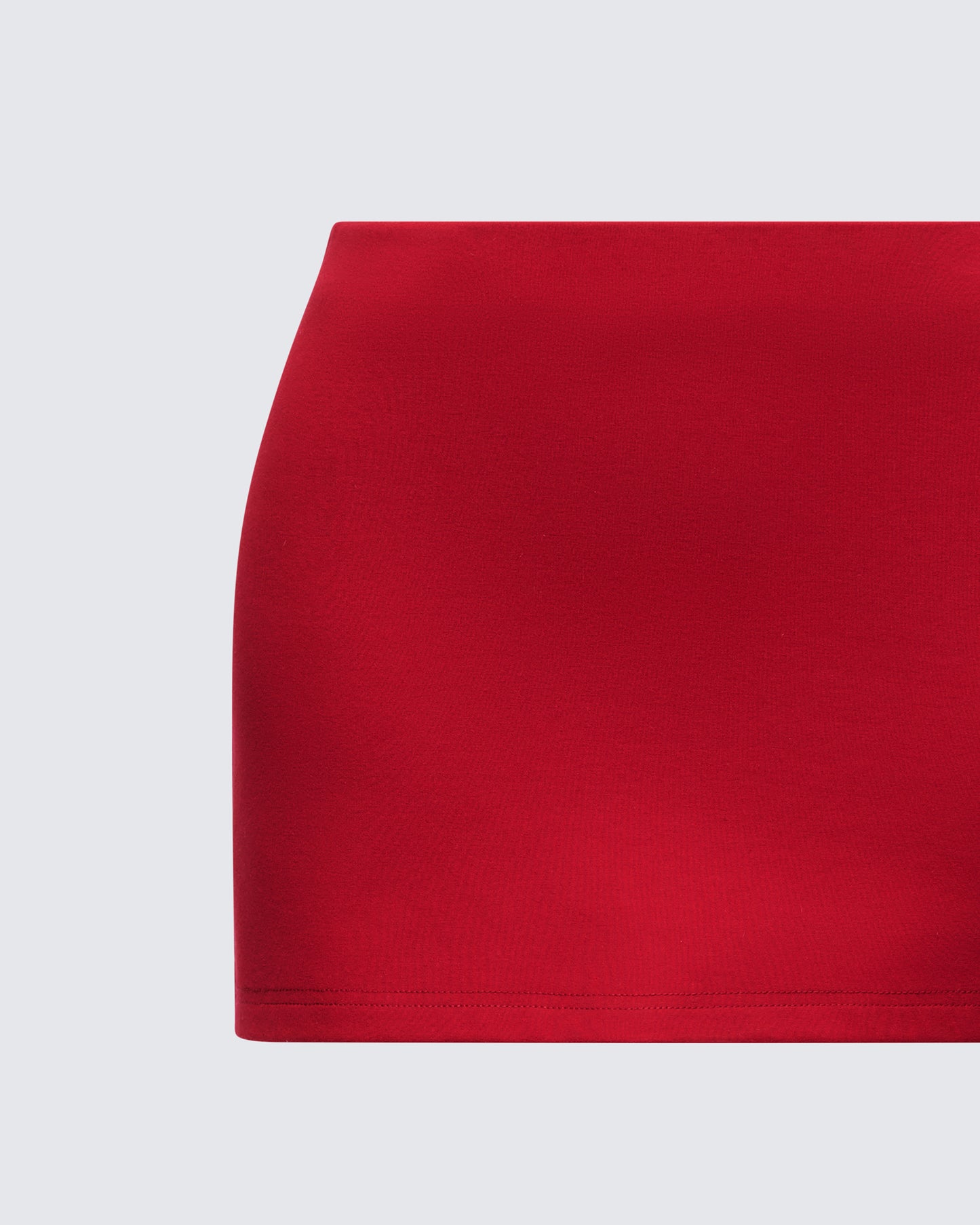 Carolina Red Mini Skirt