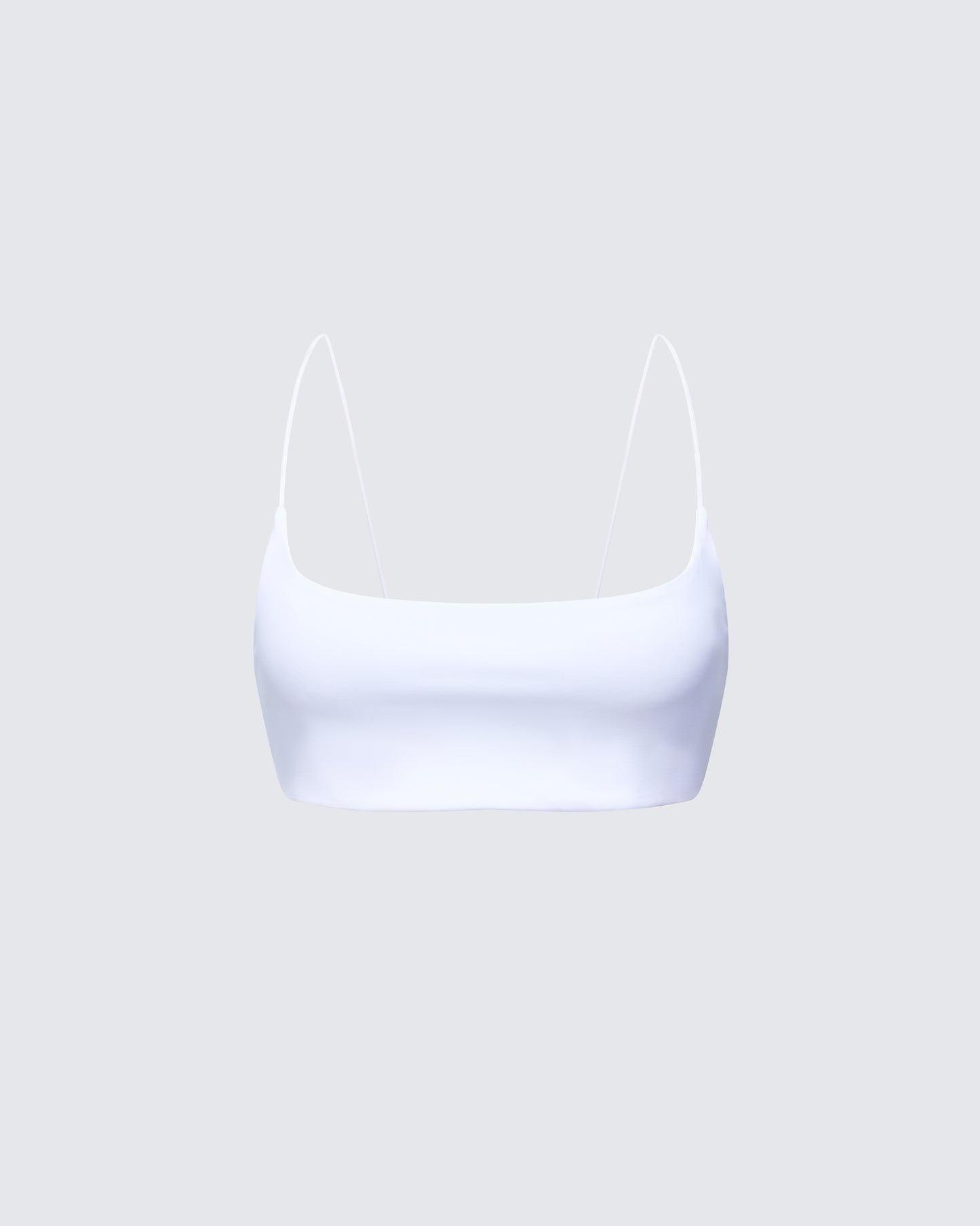 Elodie White Cropped Top product front