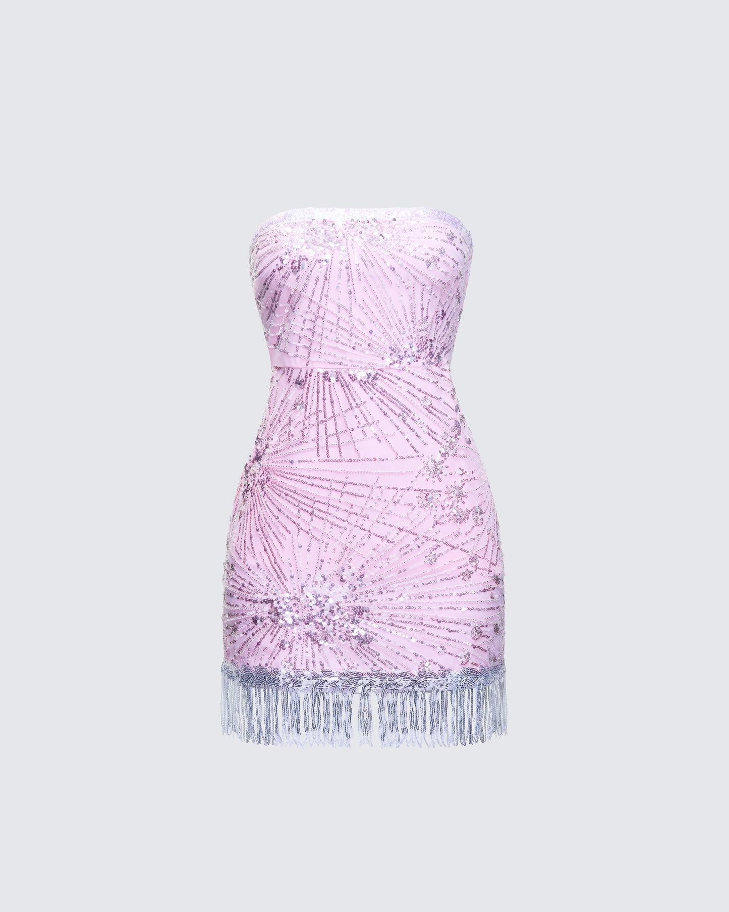 Jocelyn Pink Sequin Mini Dress