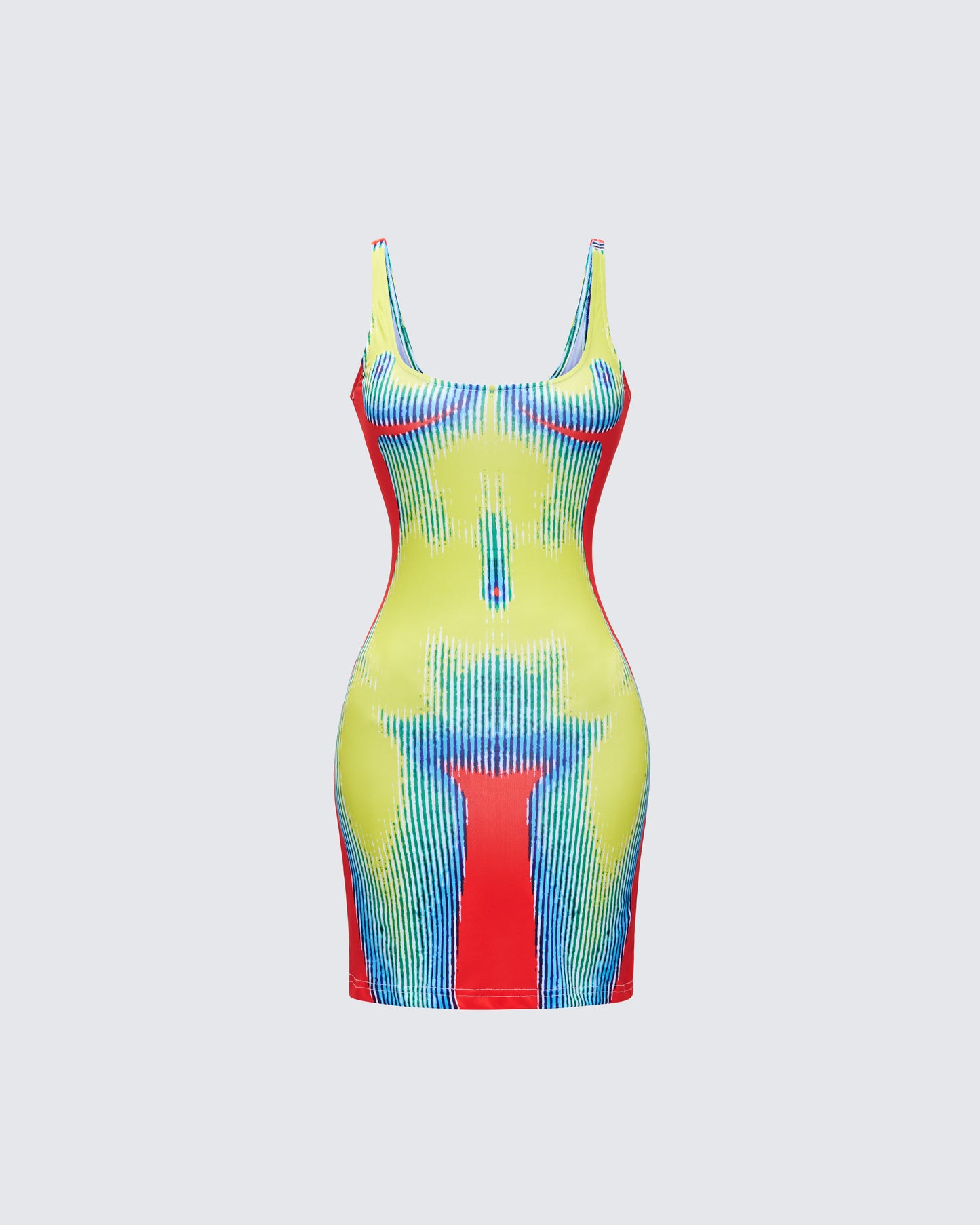 Kaya Body Print Mini Dress product front