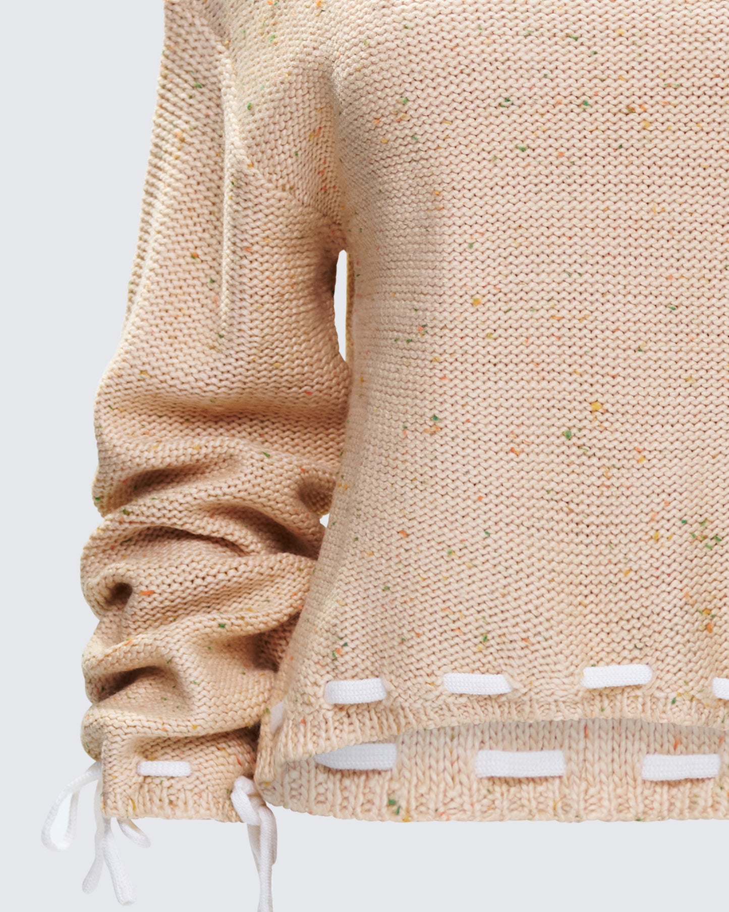 Roxane Muilti Coloured Hem Detailed Knit Jumper