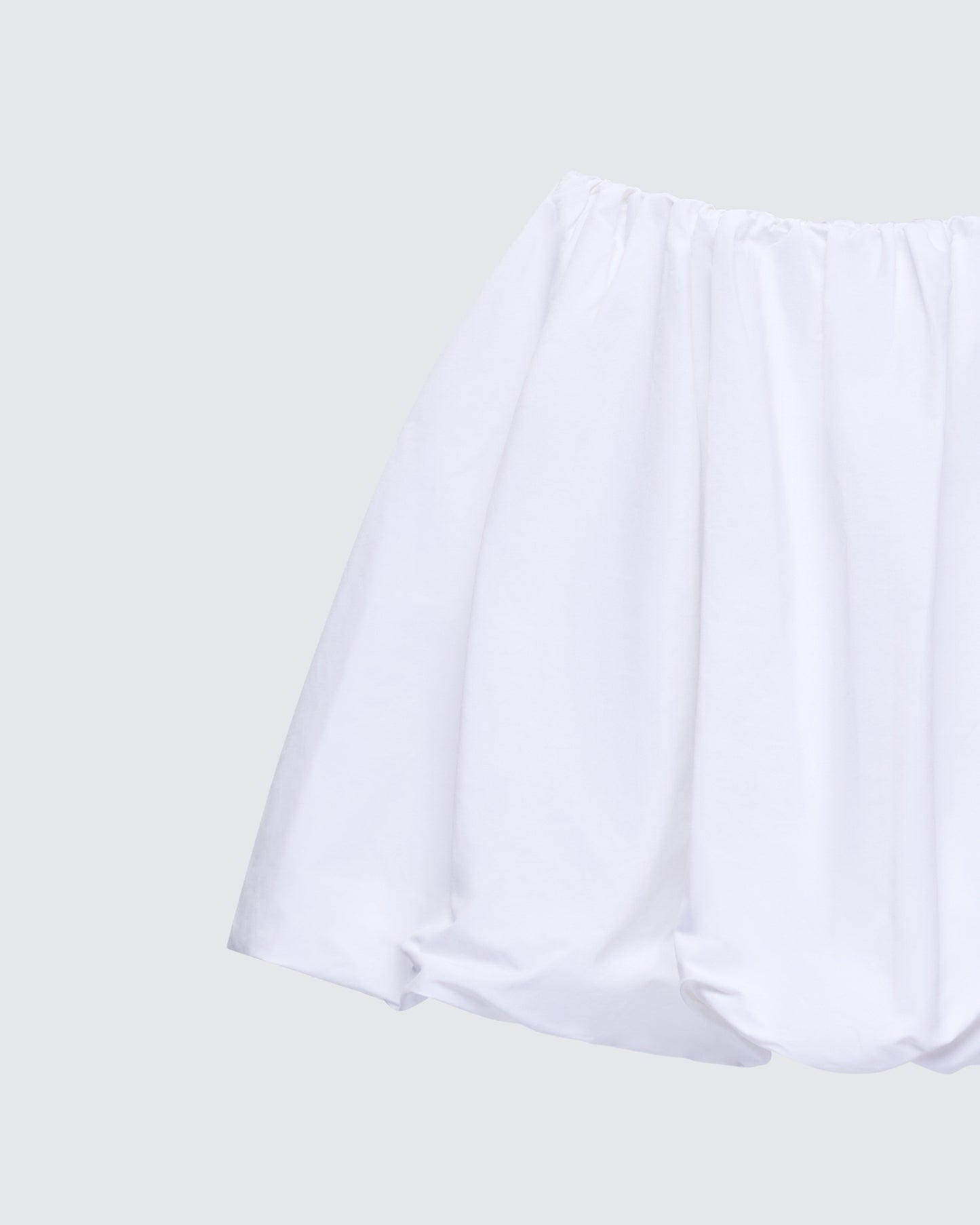 Seona White Bubble Mini Skirt