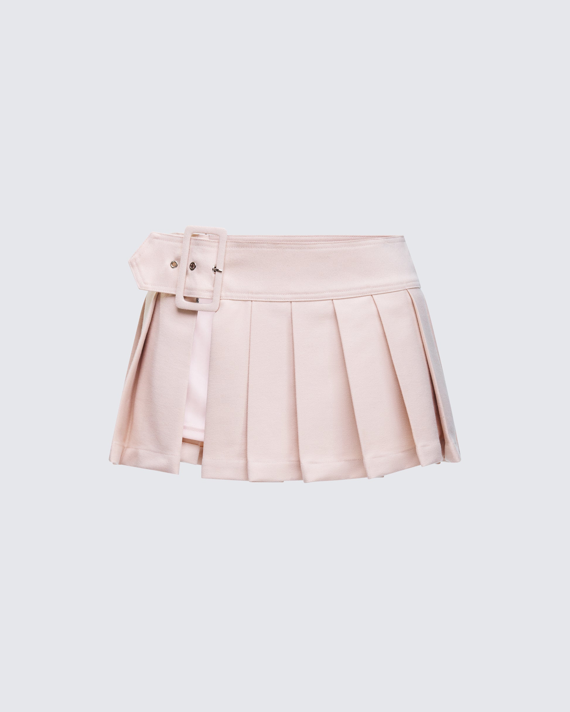 Tina Tan Pleated Mini Skirt product front