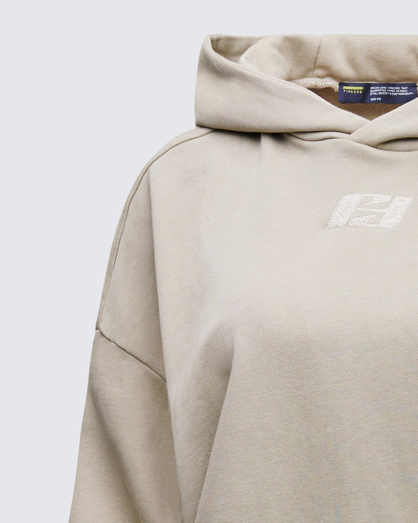 Aaralyn Green Distressed Hoodie