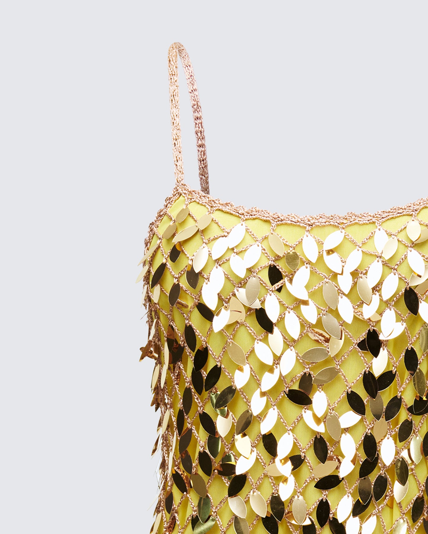 Bellatrix Gold Sequin Mini Dress