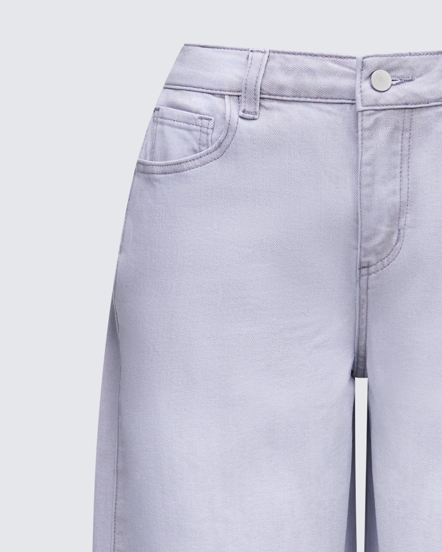 Lysandra Washed Grey Pleat Inset Jean