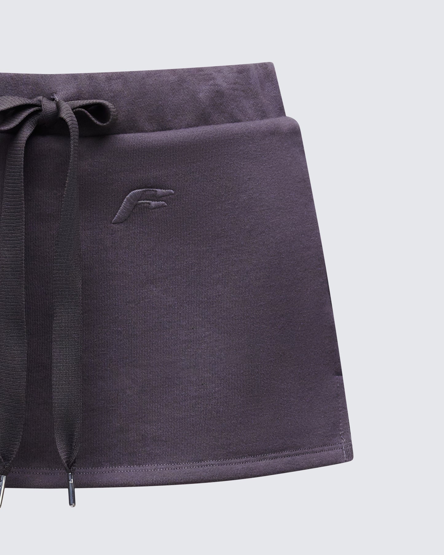 Mio Grey Toggled Sweat Skort