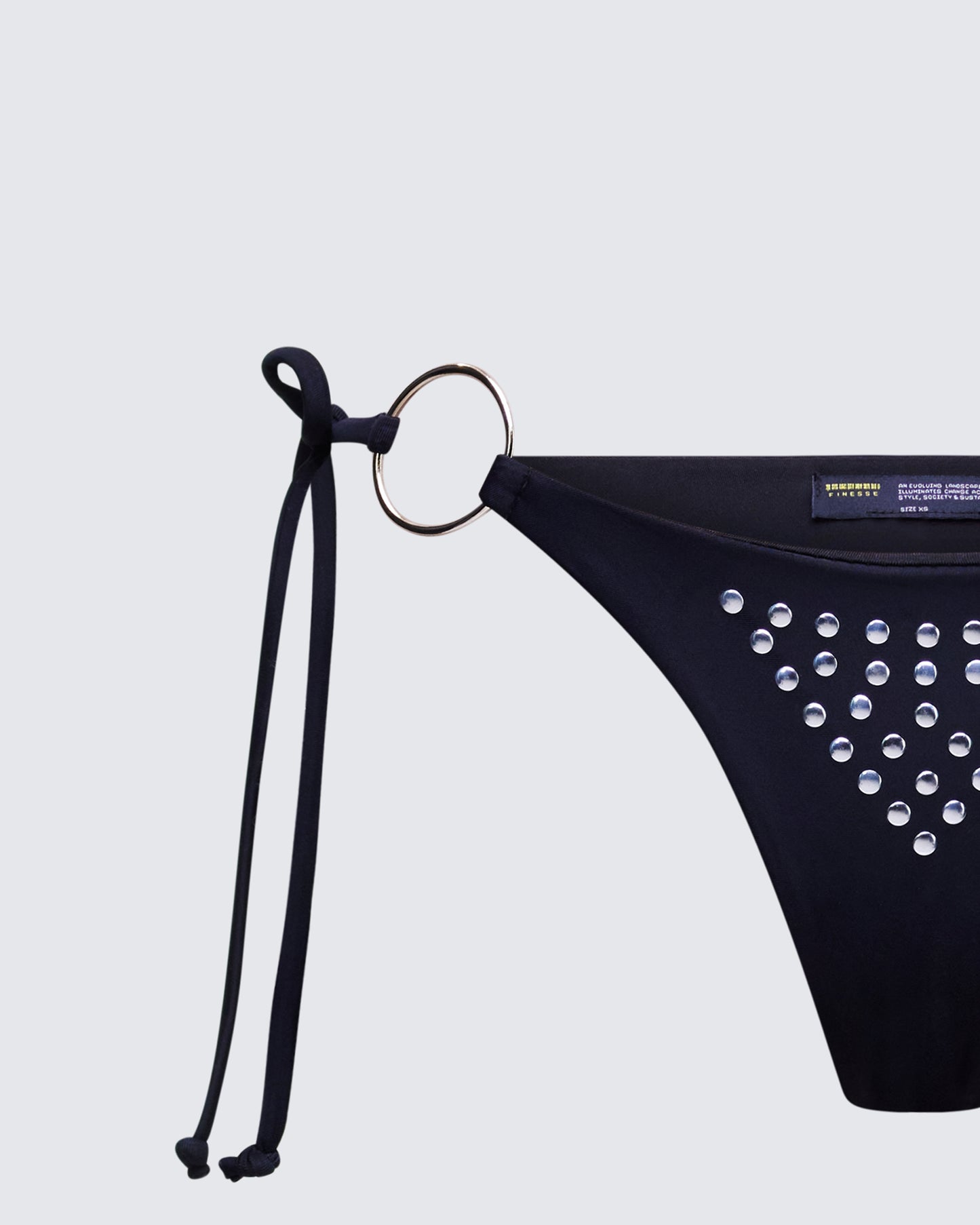 Women's leather matching set alternate angle – FINESSE