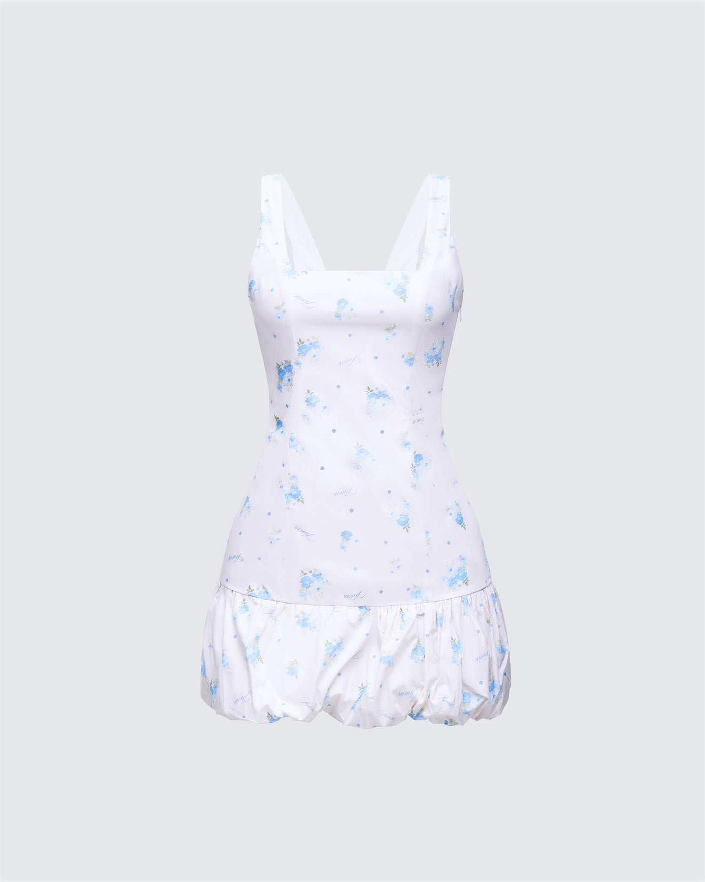 Rhoda Floral Print Mini Dress product front