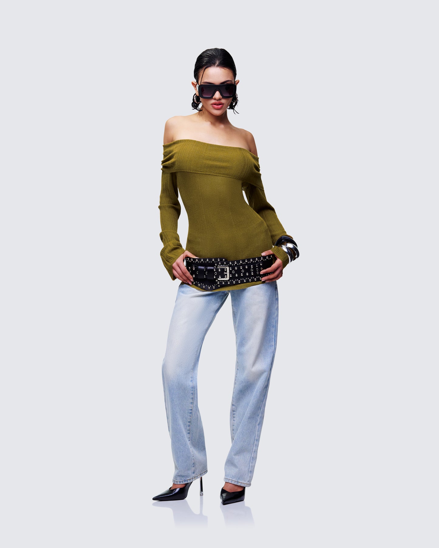Arlina Belted Set