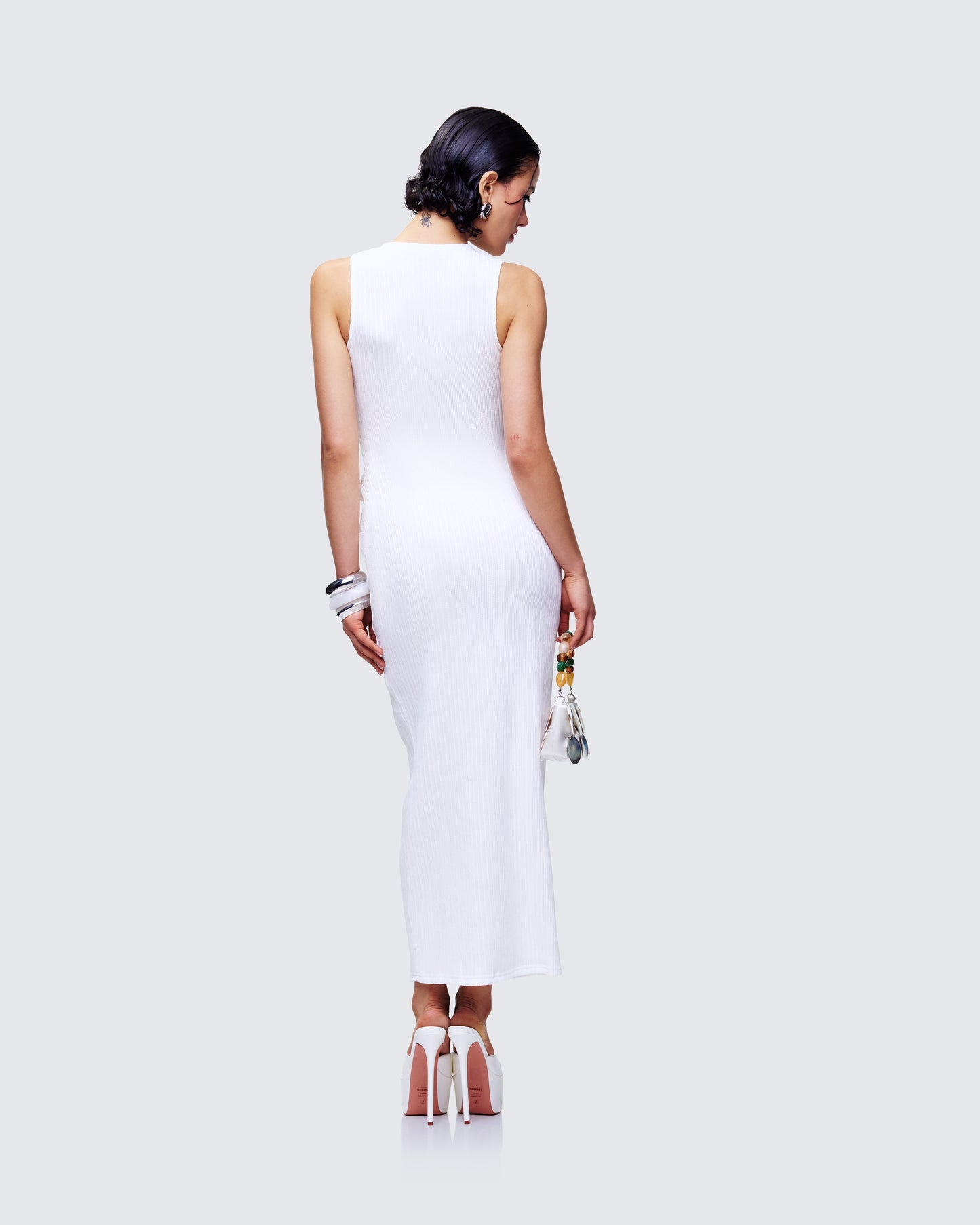 Women's ivory matching set alternate angle β FINESSE