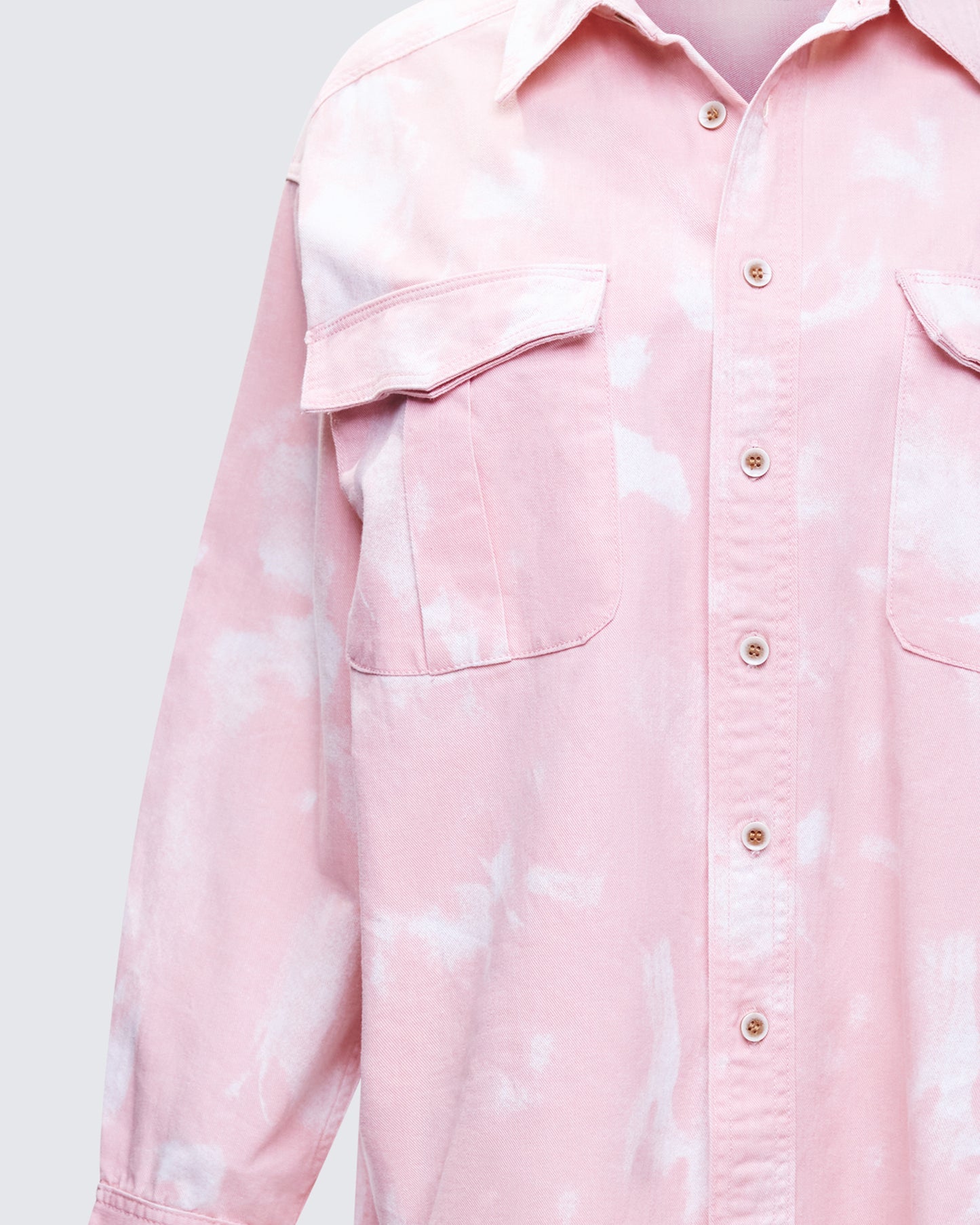 Karasi Pink Wash Loose Fit Shirt