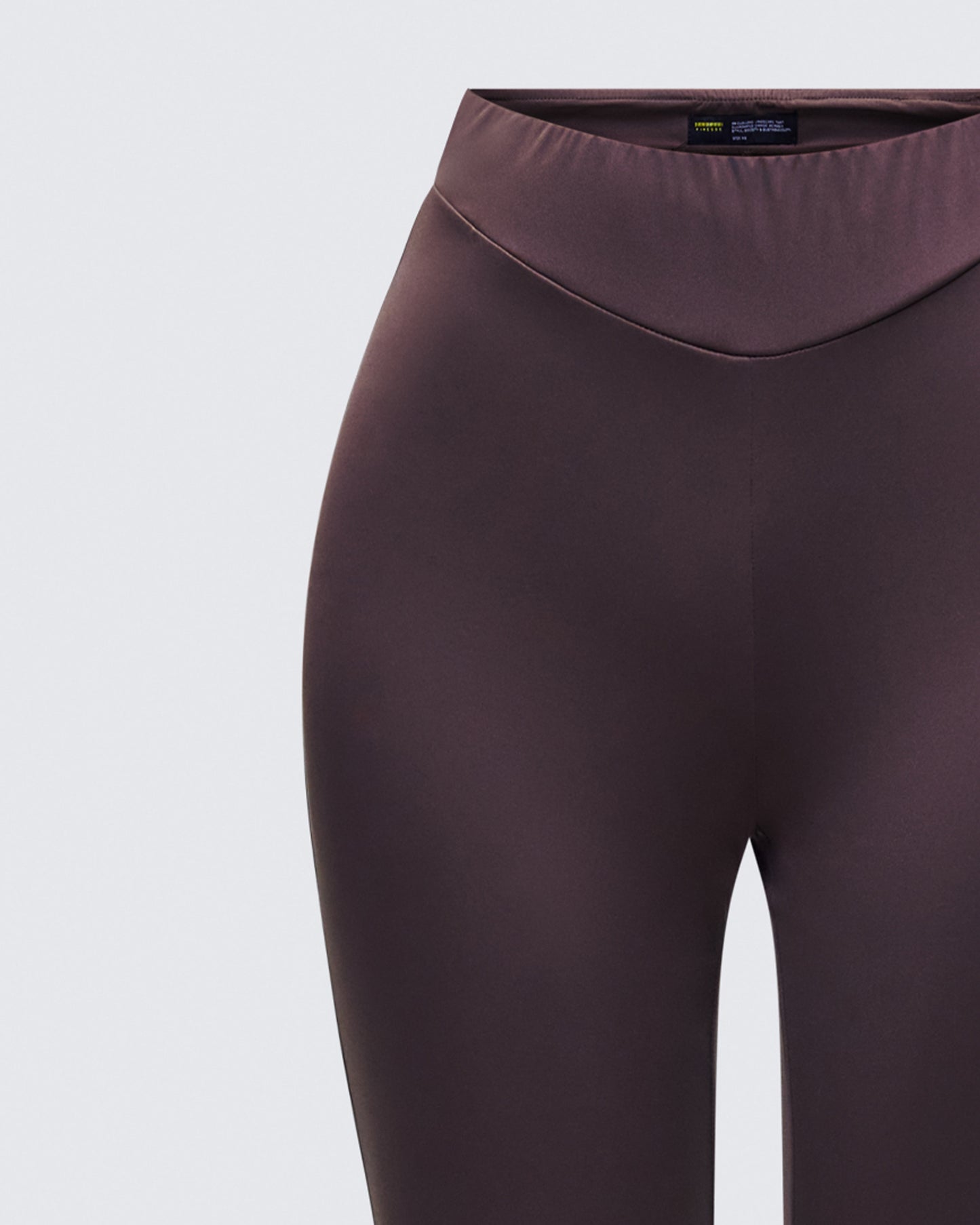 Quintessa Brown Ruched Back Flare Pants