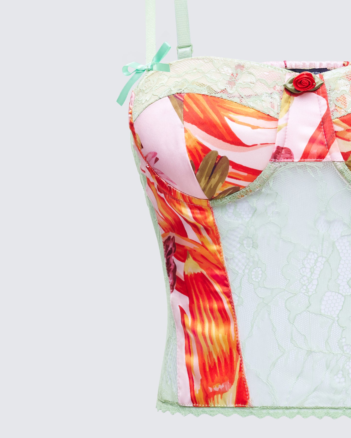 Devi Multi Print Corset Top