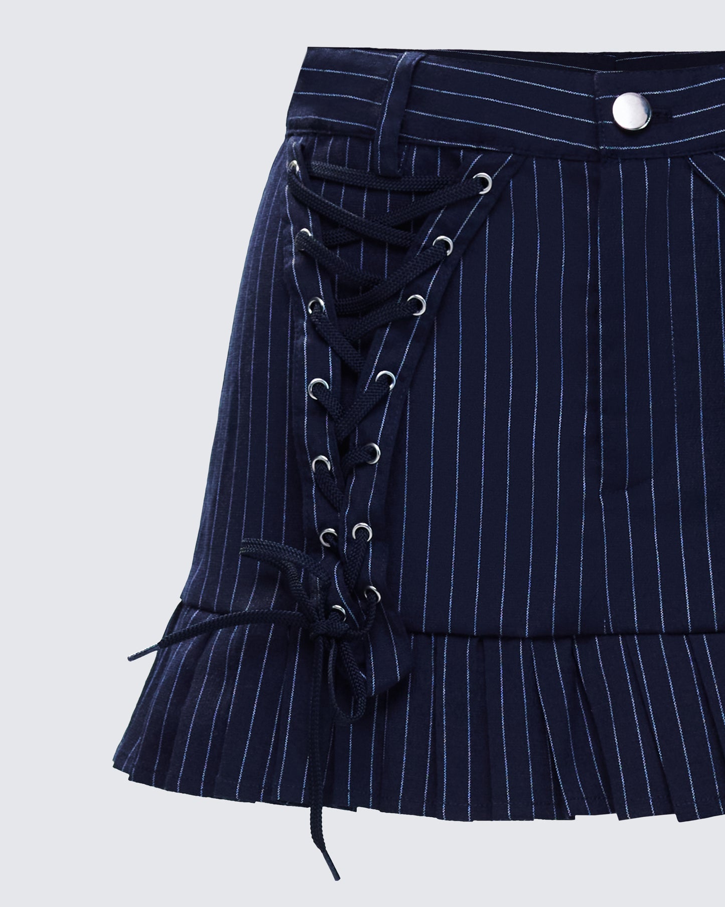 Alandra Pinstripe Mini Skirt