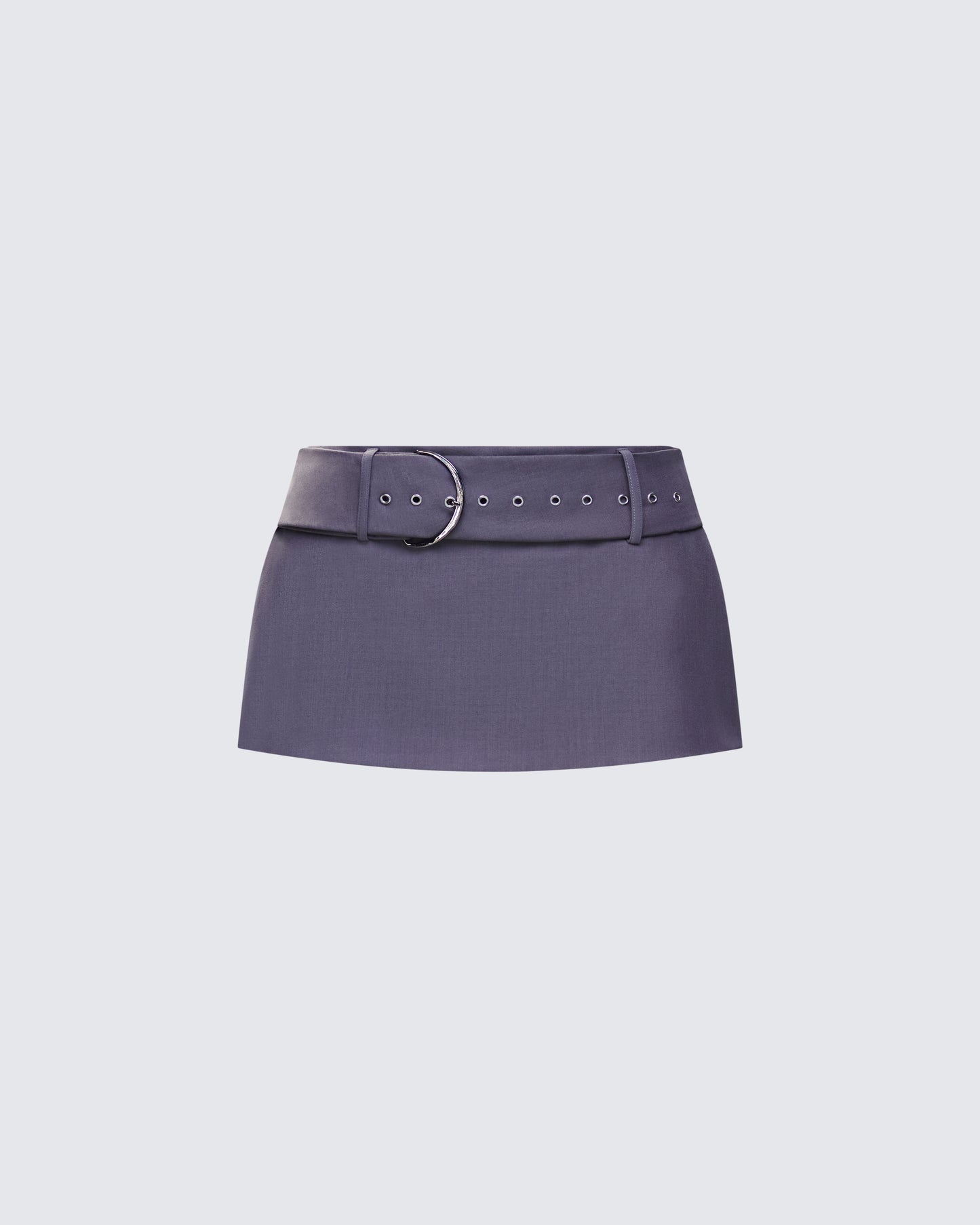 Tami Grey Suiting Micro Mini Skort product front