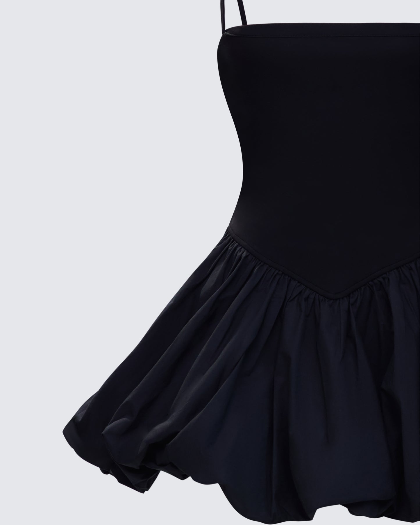 Hadley Black Bubble Mini Dress