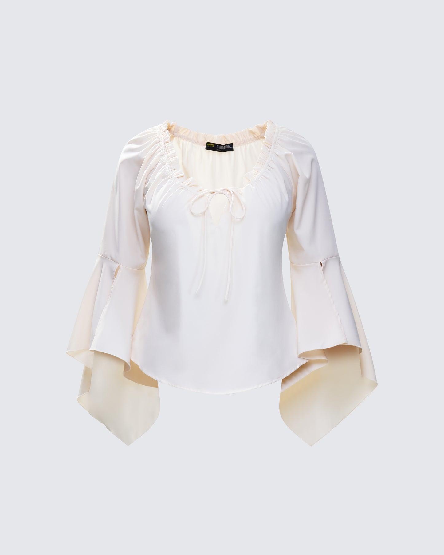 Moira Ivory Trumpet Sleeve Top product front
