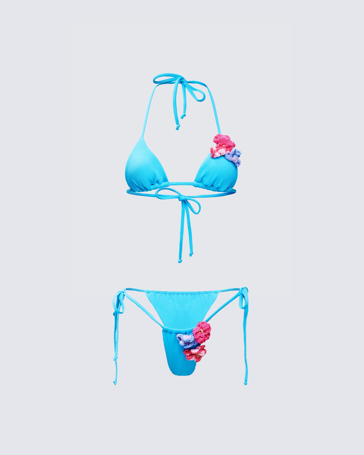 Josie Multi Crochet Flower Bikini