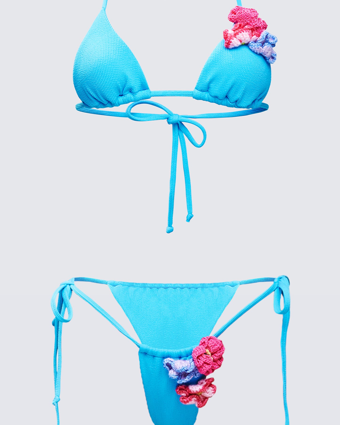 Josie Multi Crochet Flower Bikini