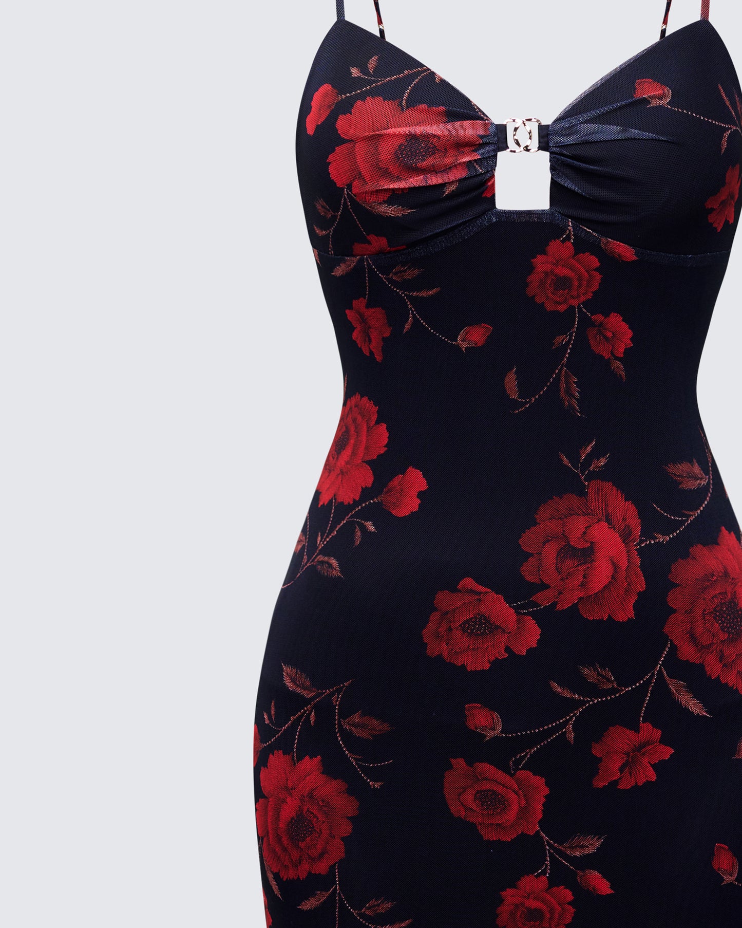 Thalla Multi Printed Mesh Mini Dress