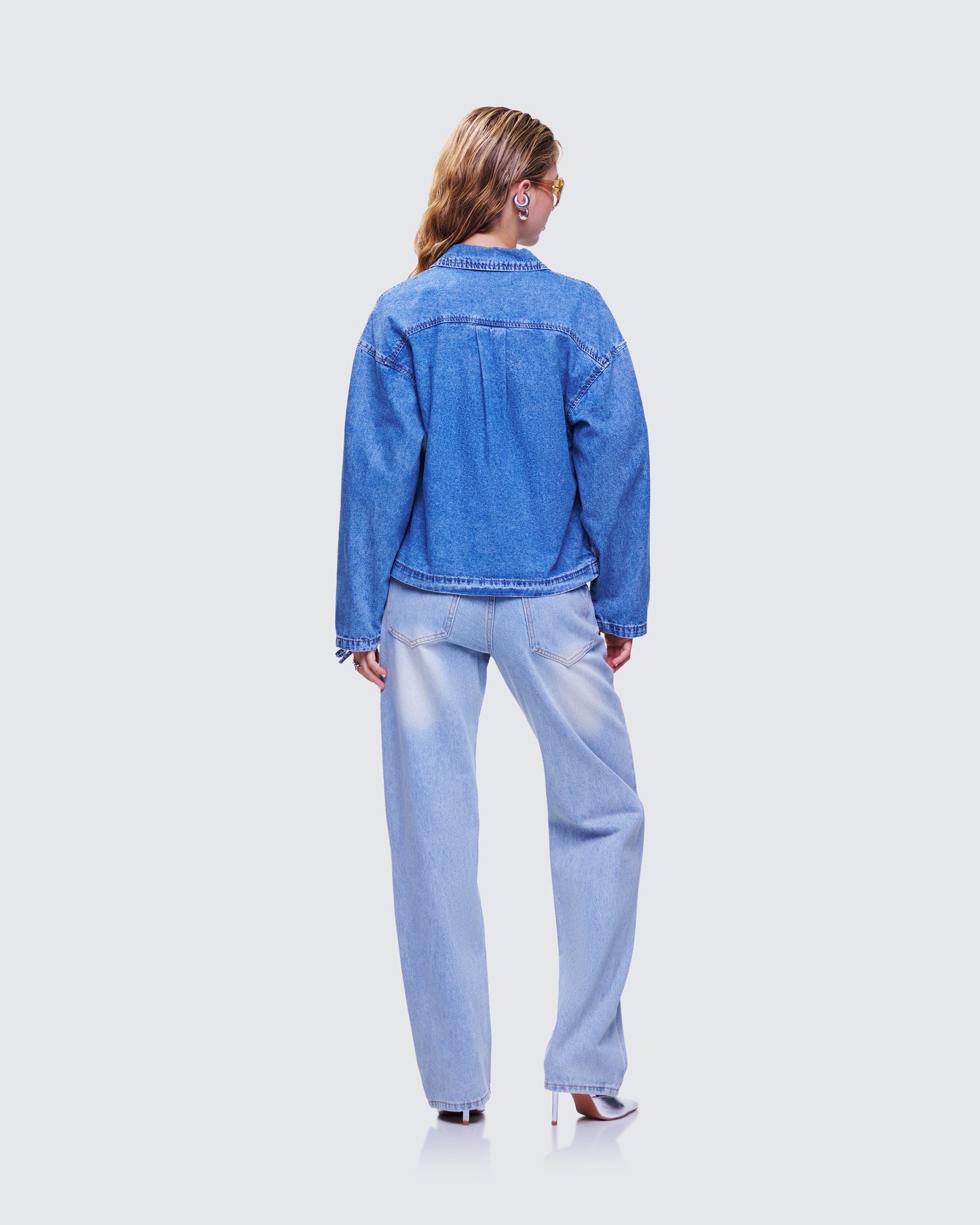 Freesia Denim Set