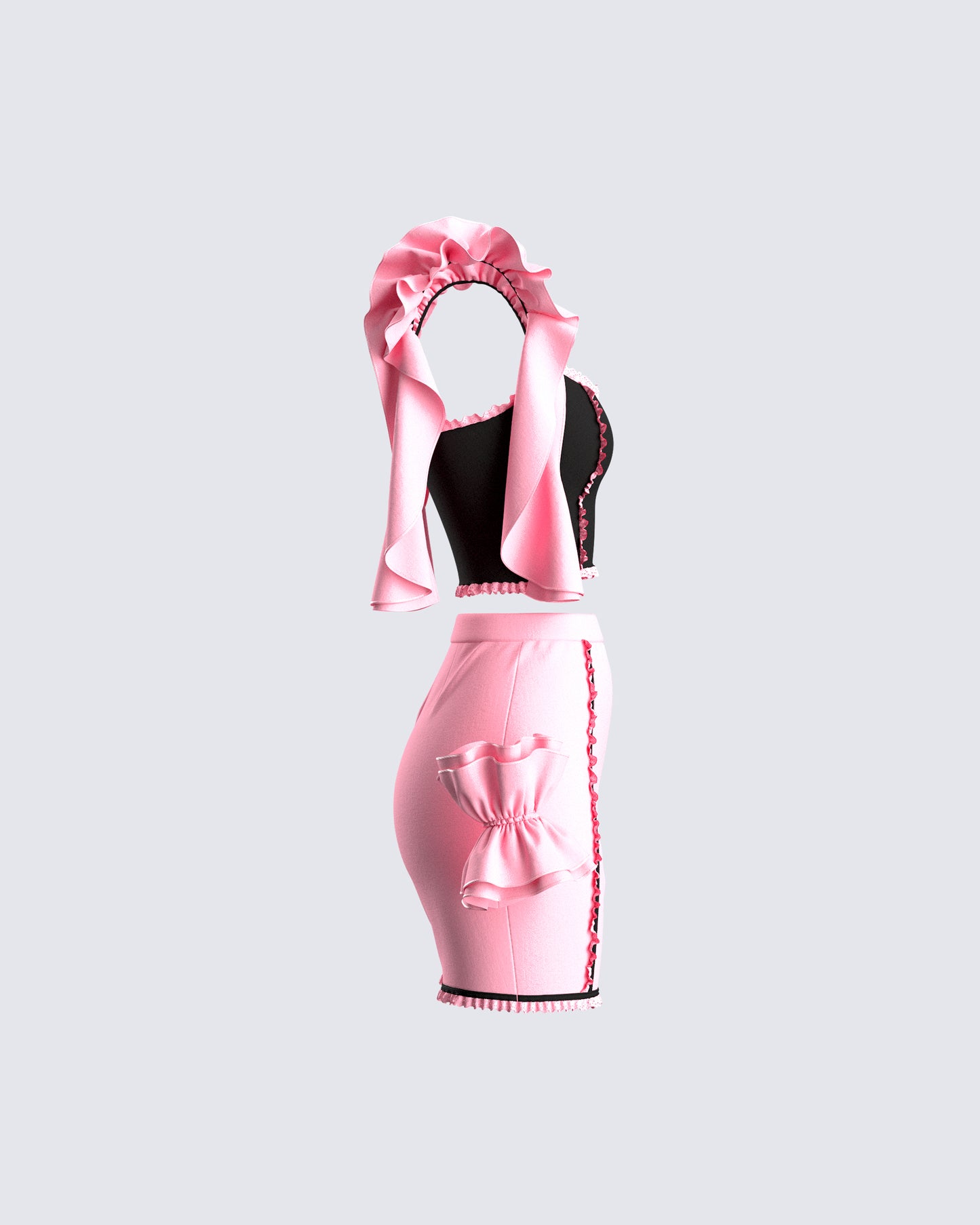 Gabriela Ruffle Set