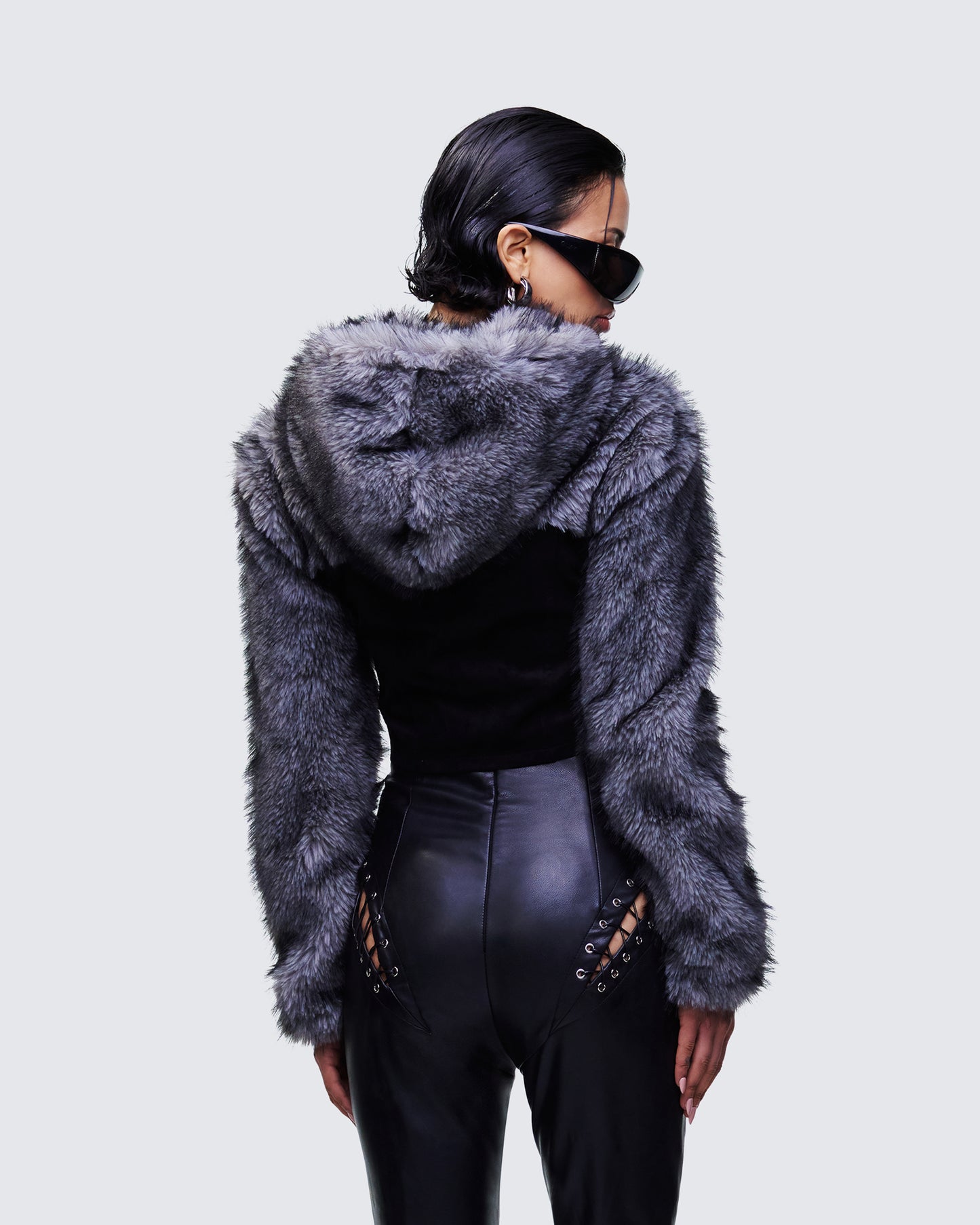 Genesis Black Vegan Hooded Jacket