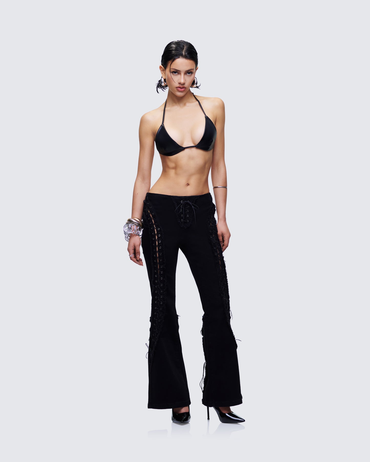 Genoveva Lace Up Set