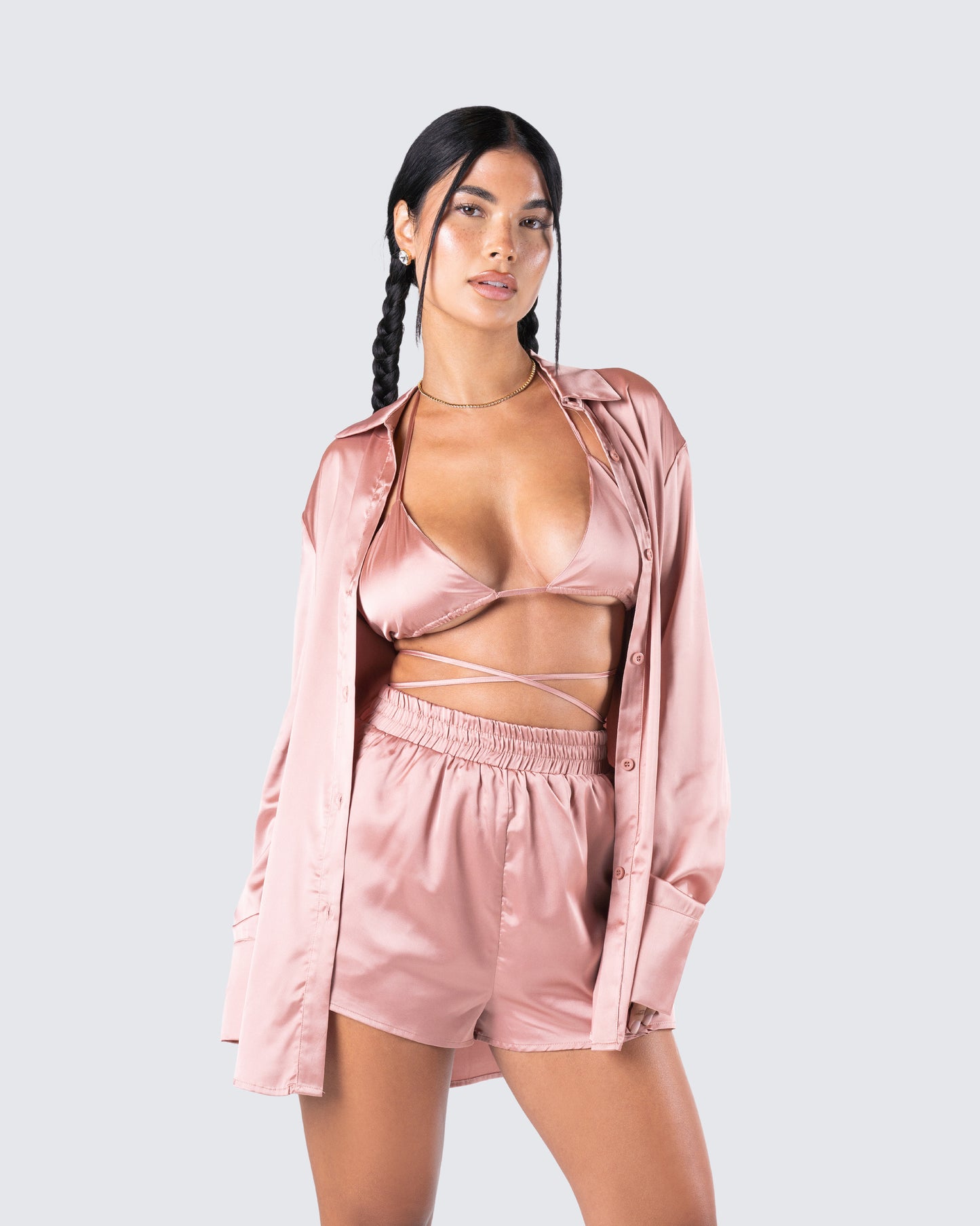Gracie Satin Shirt