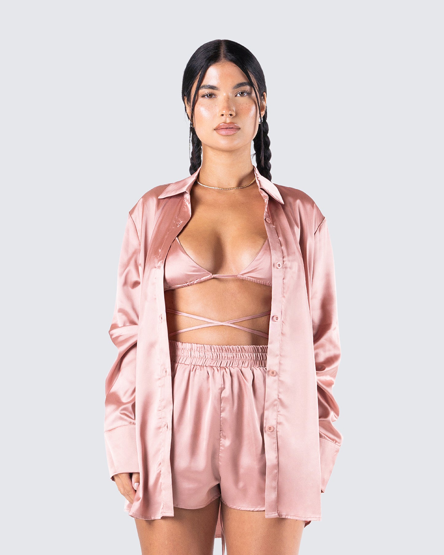 Gracie Satin Shirt
