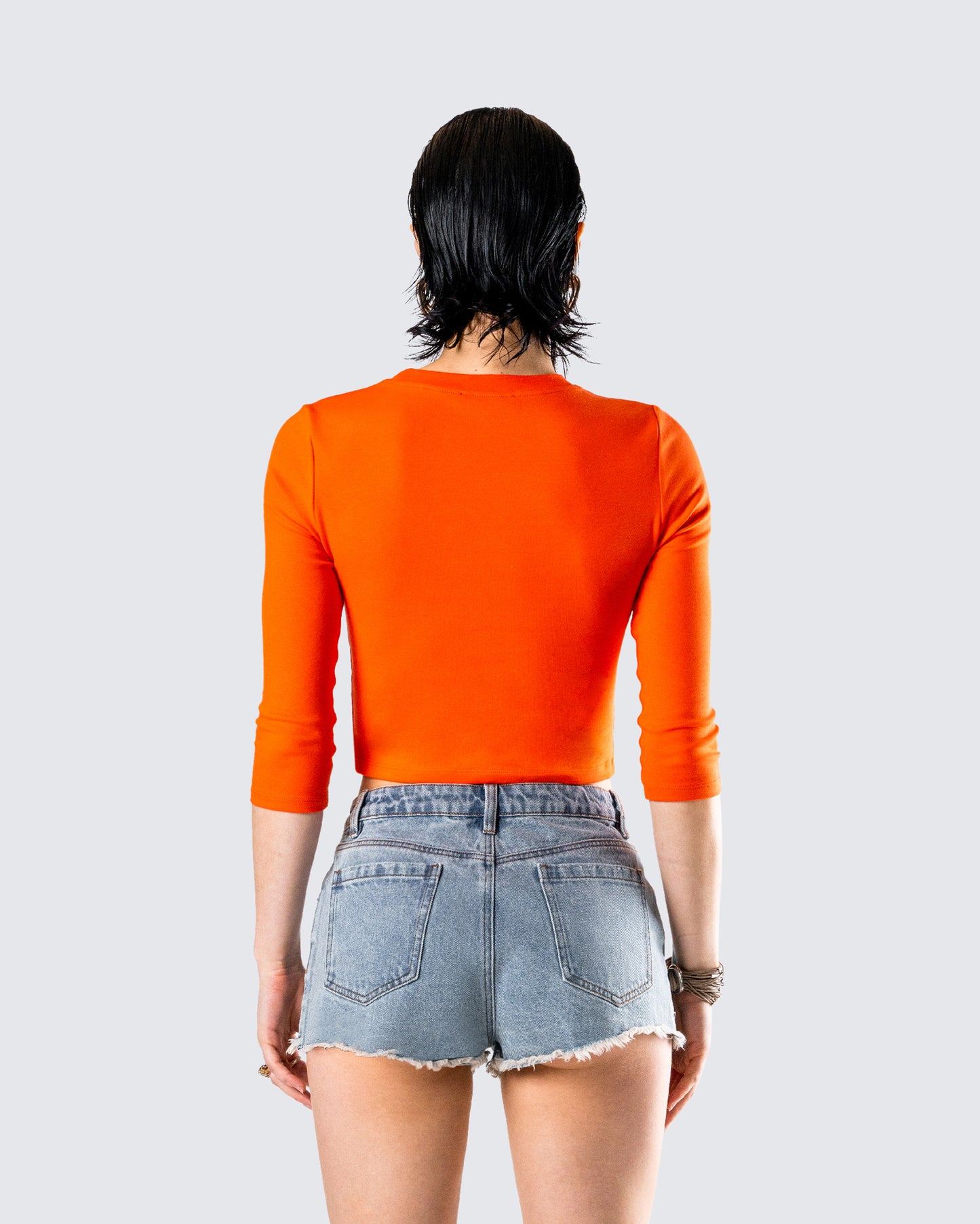 Hadleigh Orange Graphic Tee