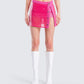 Irie Pink Sequin Mini Skirt