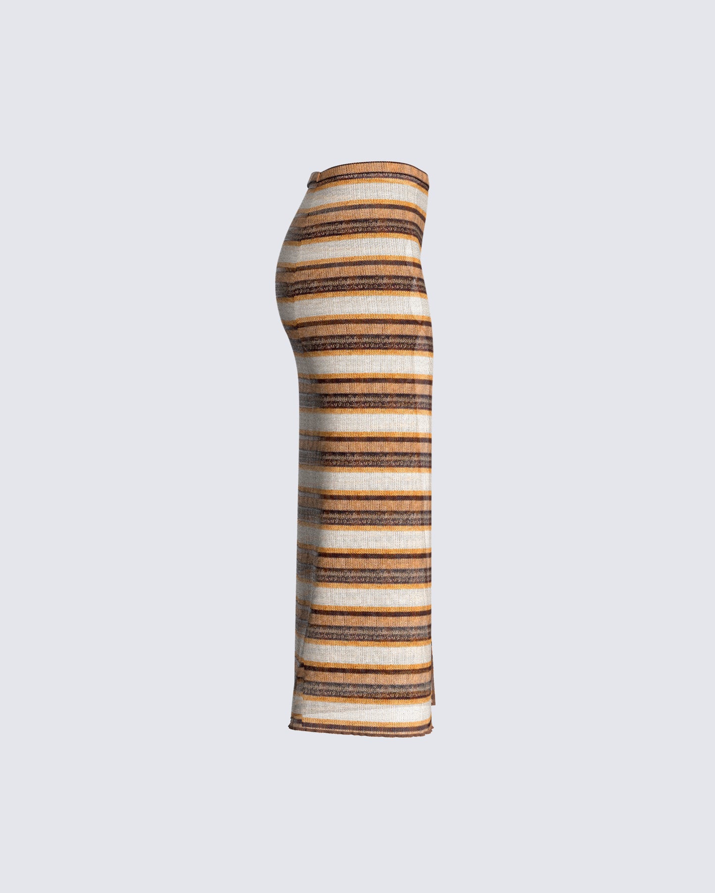 Jade Multi Stripe Sweater Skirt