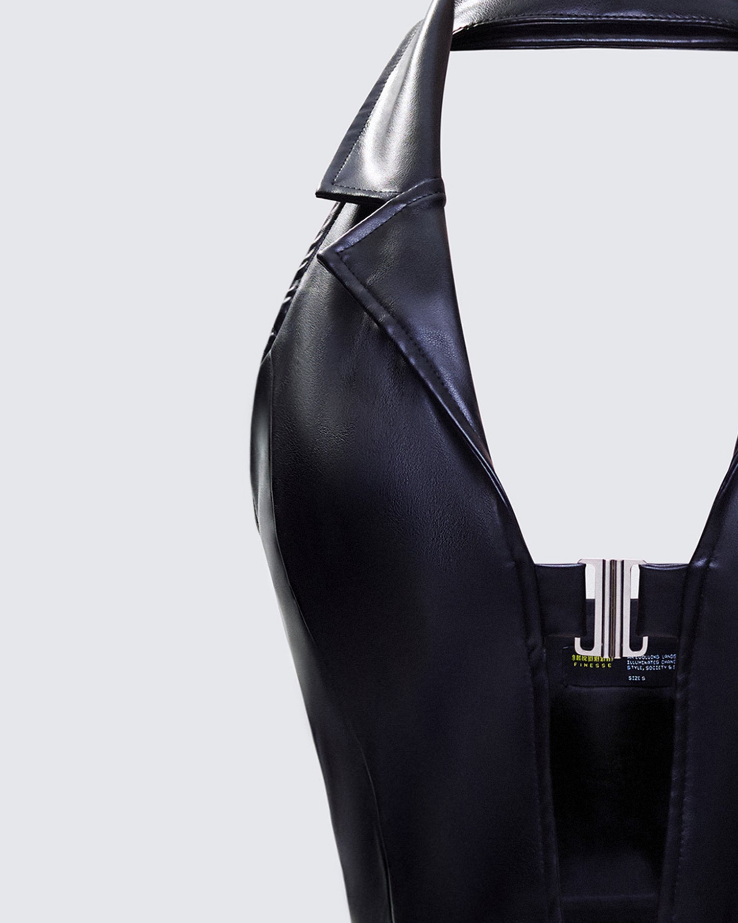 Jaxon Black Leather Top
